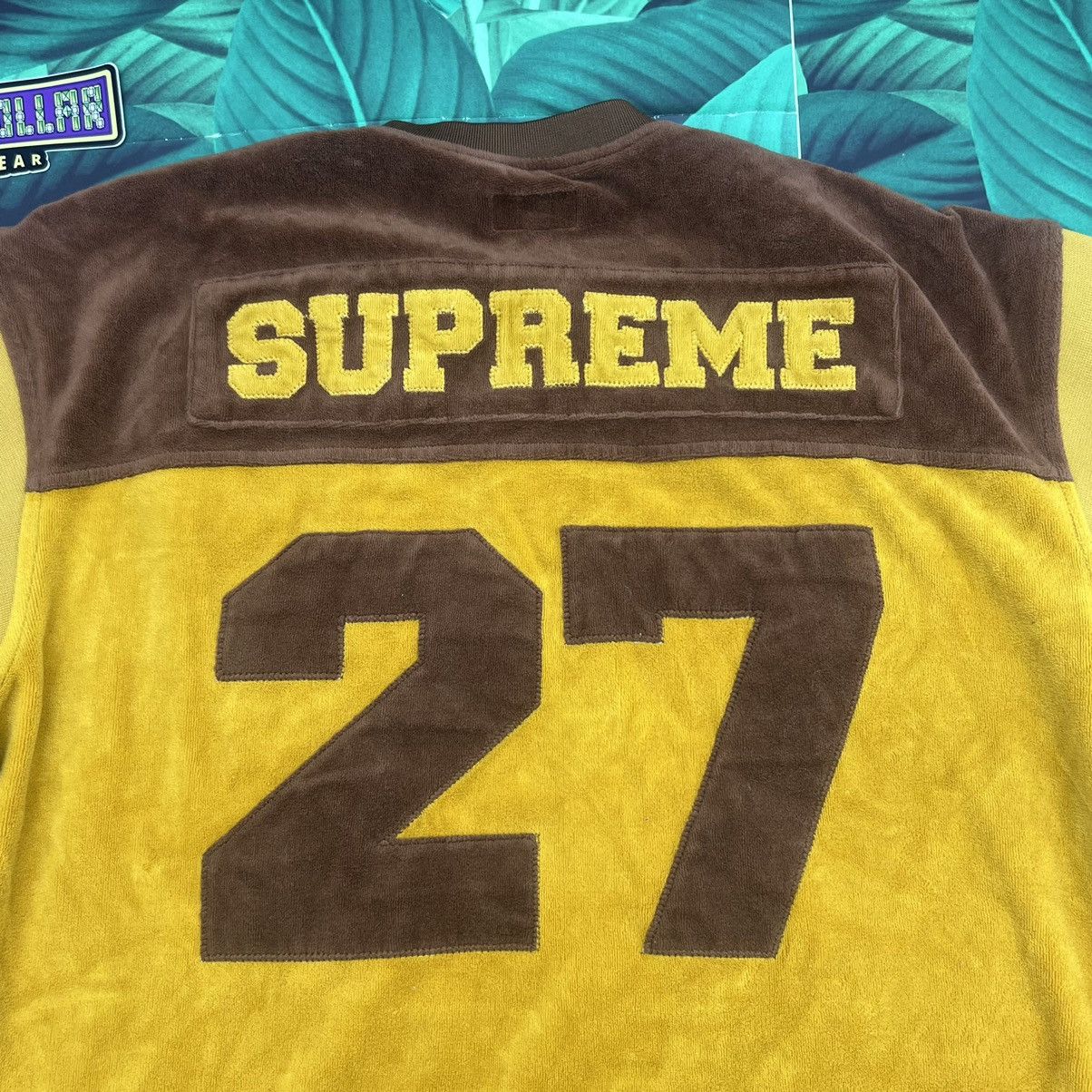 Supreme Velour football jersey Size US M / EU 48-50 / 2 - 6 Thumbnail