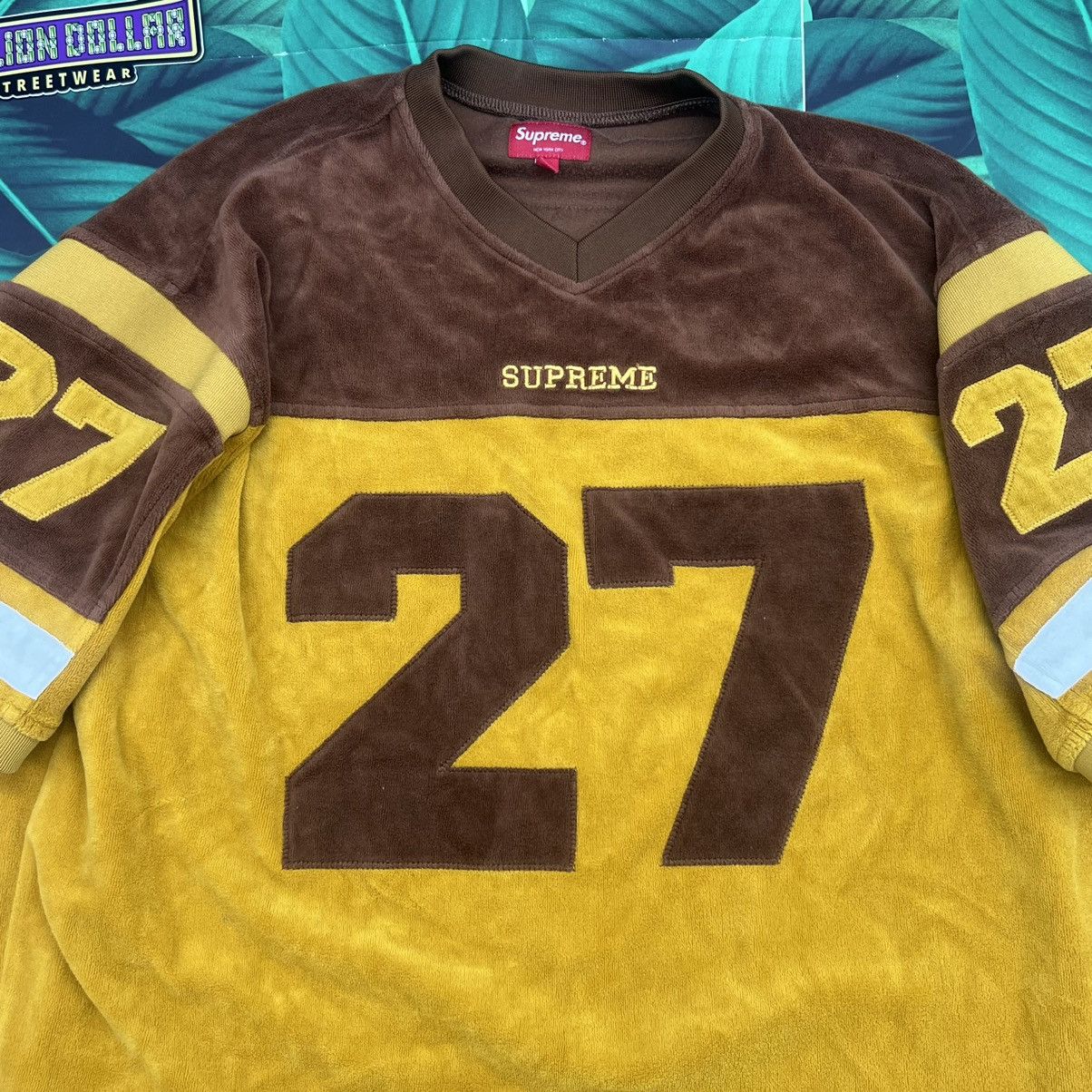 Supreme Velour football jersey Size US M / EU 48-50 / 2 - 4 Thumbnail