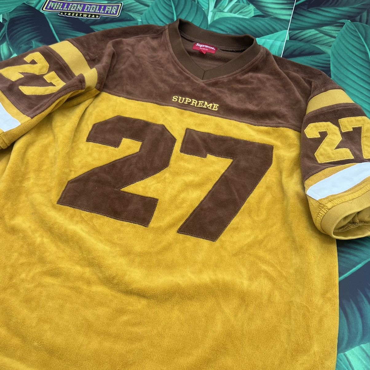 Supreme Velour football jersey Size US M / EU 48-50 / 2 - 3 Thumbnail
