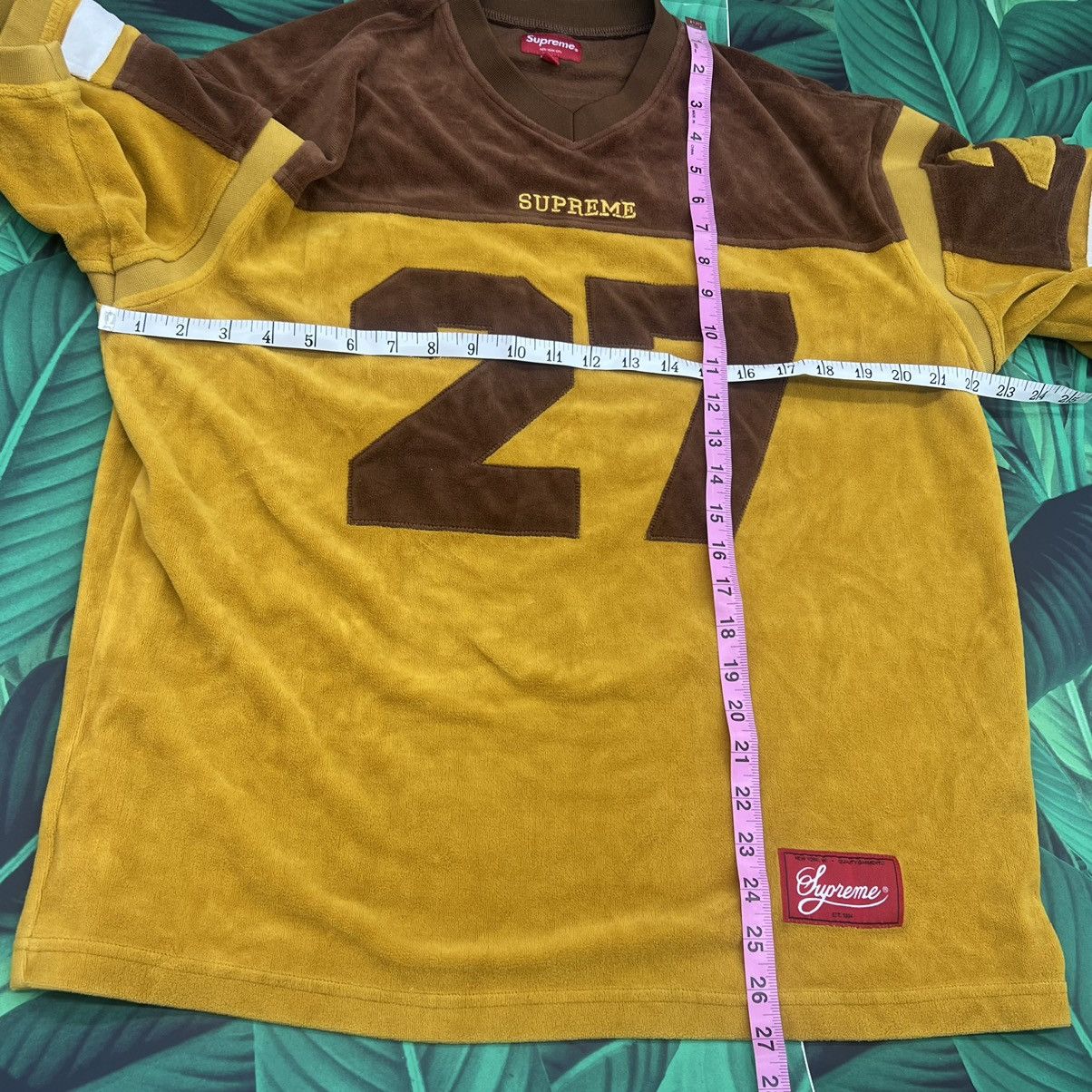 Supreme Velour football jersey Size US M / EU 48-50 / 2 - 8 Thumbnail