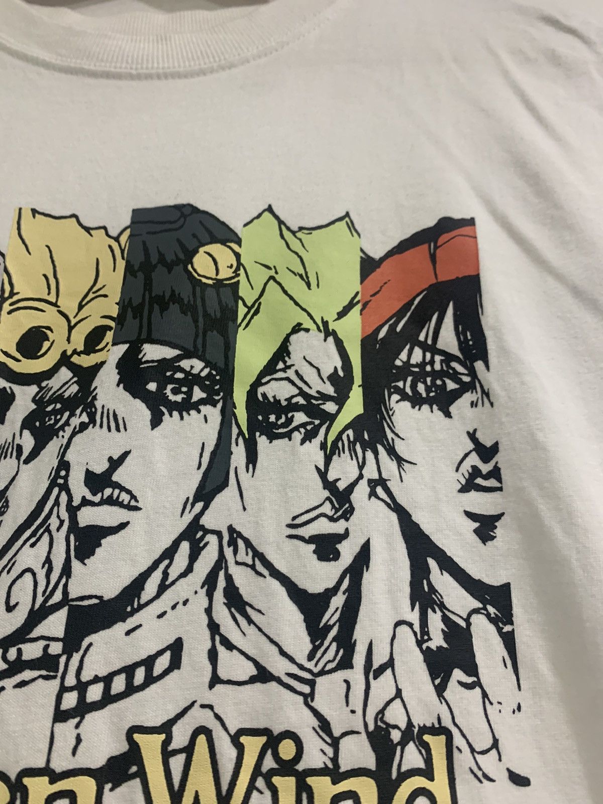 Jojo Bizzare Adventure Golden Wind Anime Tshirt