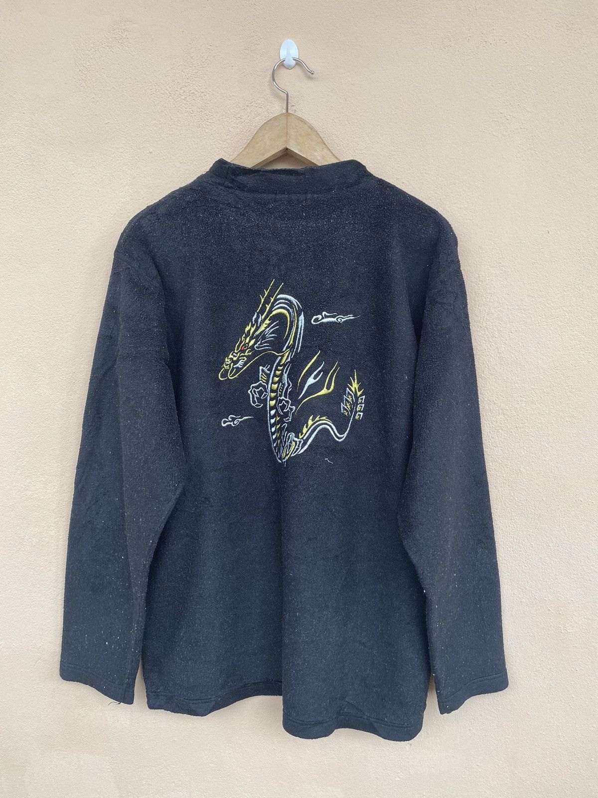 Designer Steals💥 Sukajan Dragon Embroidery Sweatshirt Size US L / EU 52-54 / 3 - 1 Thumbnail