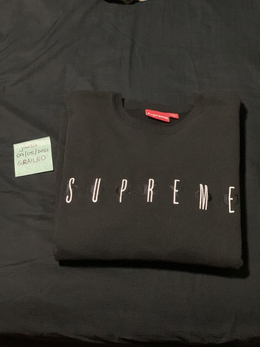 Supreme Supreme Fuck You Crewneck Black | Grailed