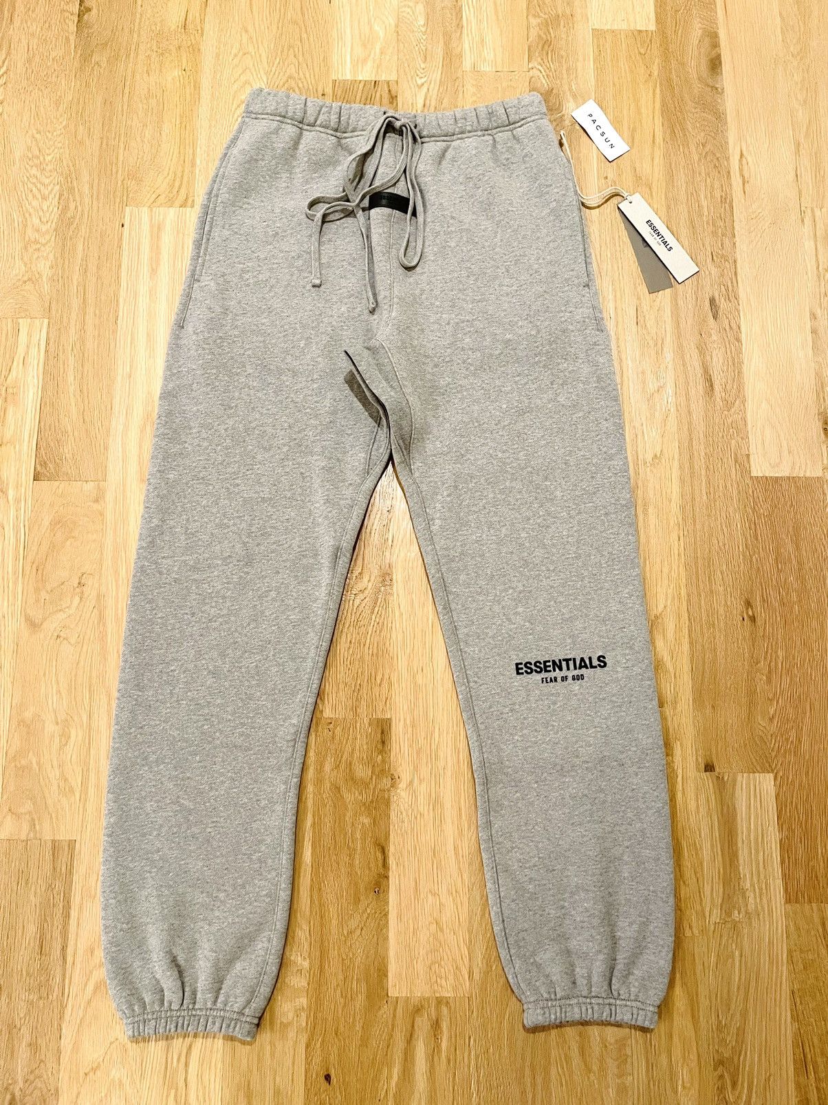 Fear of God Fear of God Essentials Dark Oatmeal sweatpants size M Grailed