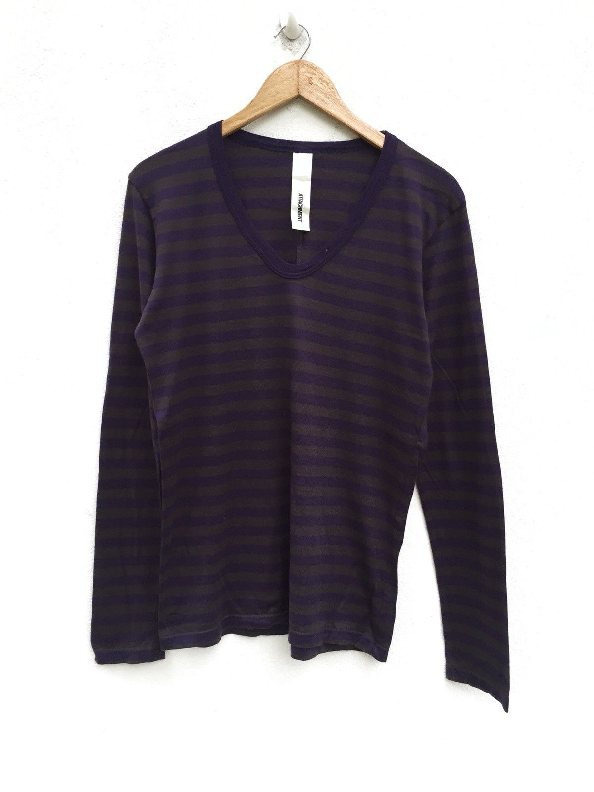 Kazuyuki Kumagai Attachment Kazuyuki Kumagai Jail Striped LS Shirt Size US M / EU 48-50 / 2 - 1 Thumbnail