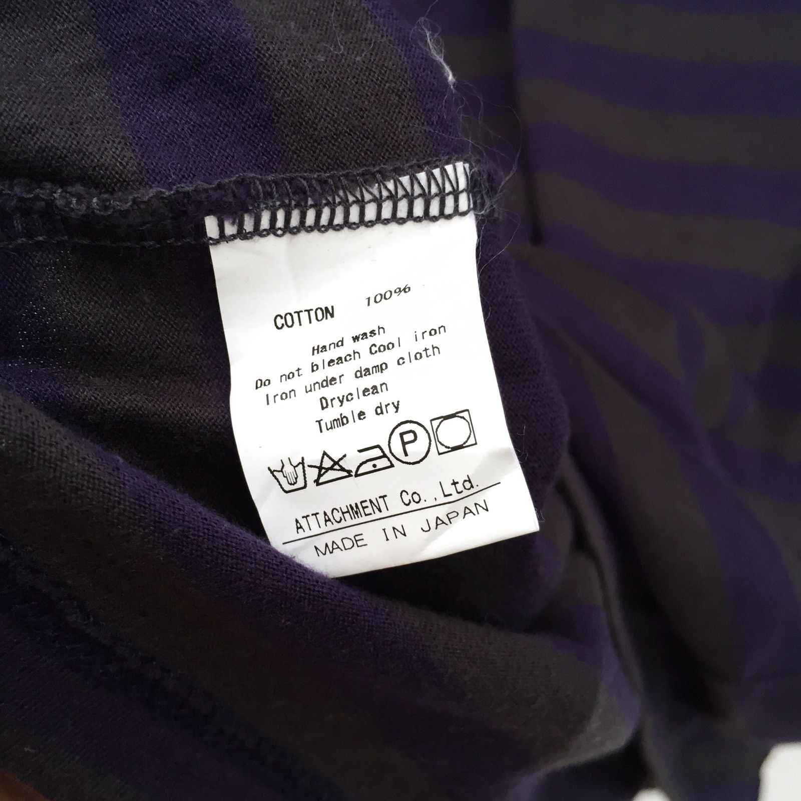Kazuyuki Kumagai Attachment Kazuyuki Kumagai Jail Striped LS Shirt Size US M / EU 48-50 / 2 - 7 Thumbnail