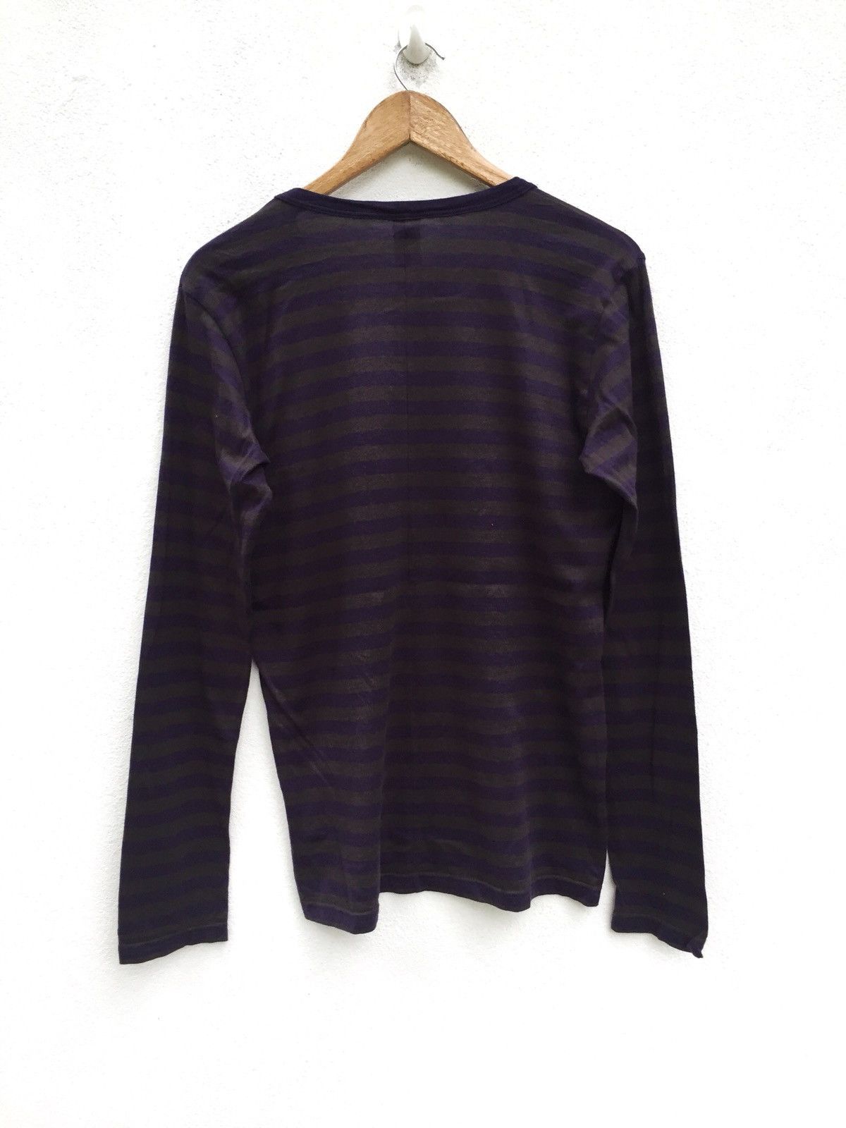 Kazuyuki Kumagai Attachment Kazuyuki Kumagai Jail Striped LS Shirt Size US M / EU 48-50 / 2 - 3 Thumbnail