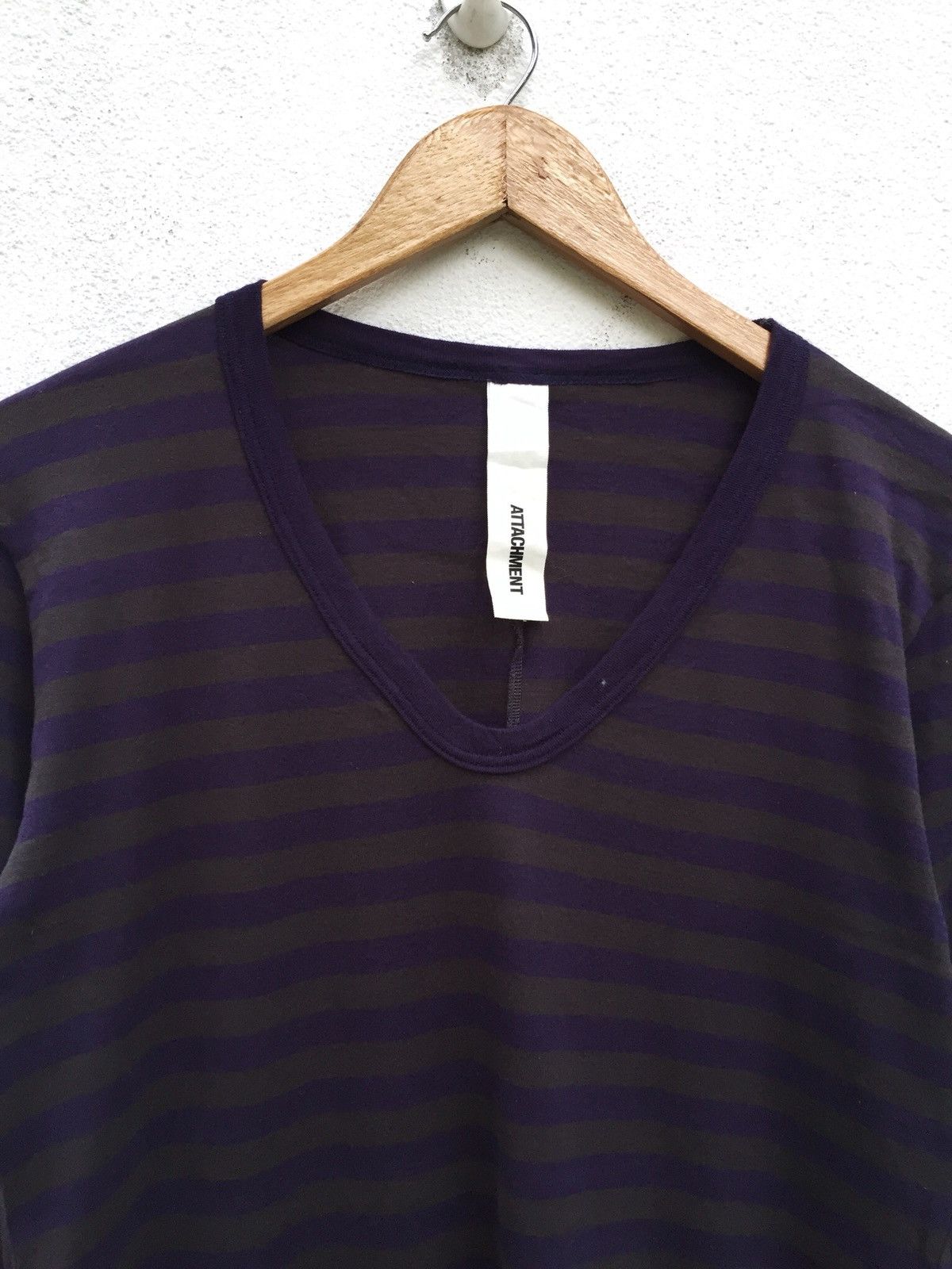 Kazuyuki Kumagai Attachment Kazuyuki Kumagai Jail Striped LS Shirt Size US M / EU 48-50 / 2 - 2 Thumbnail