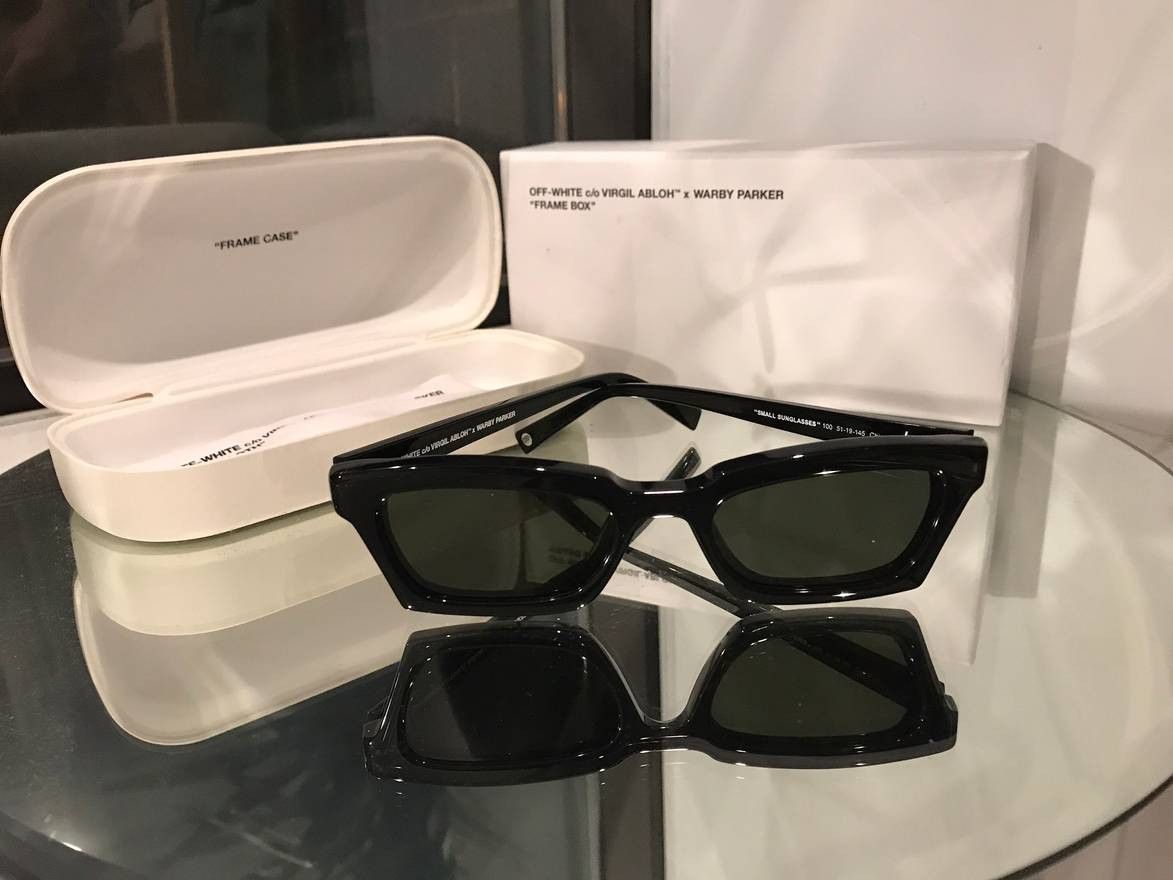 Off white warby parker medium best sale