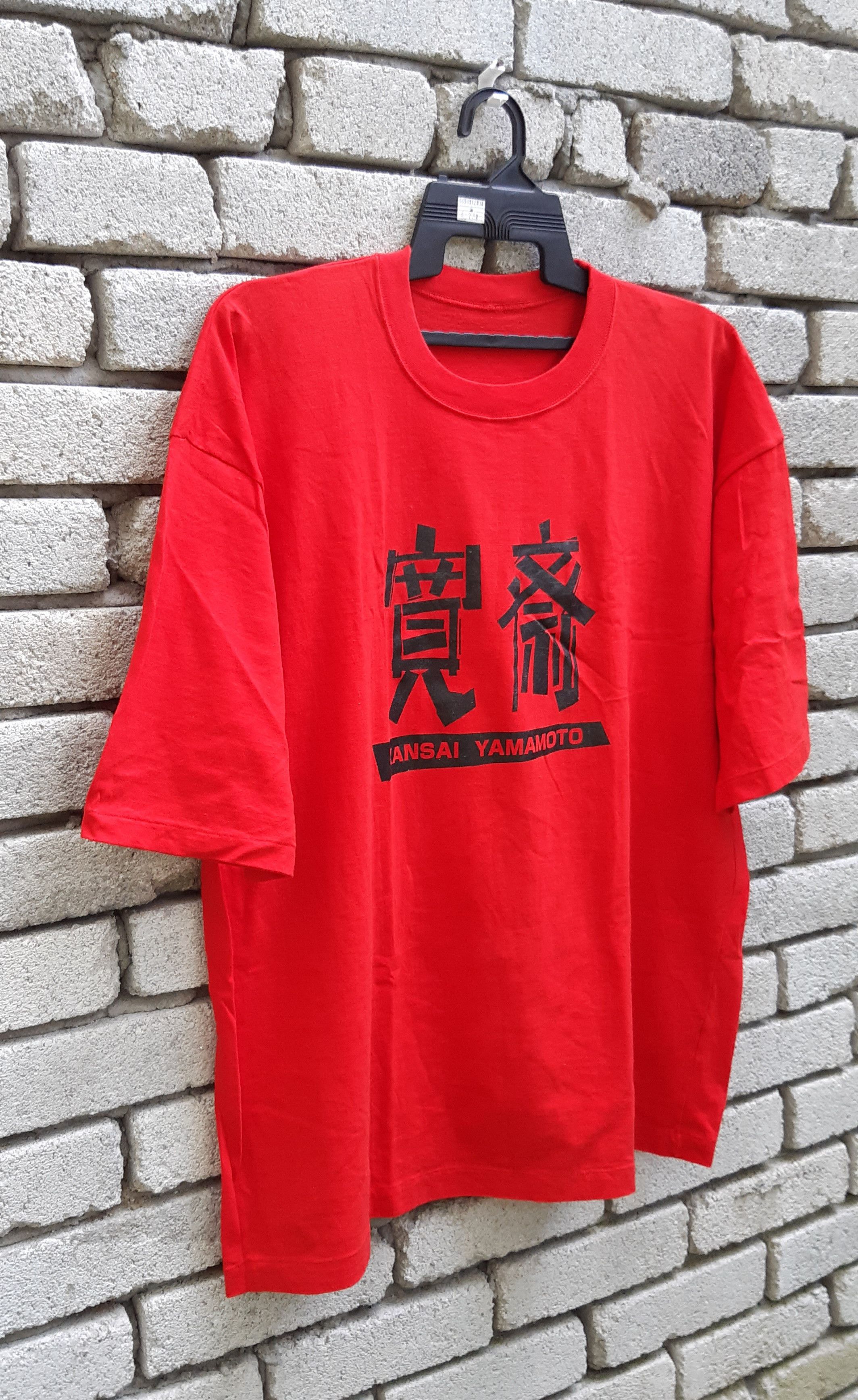 Kansai Yamamoto Rare!! KANSAI YAMAMOTO BIG LOGO T SHIRT Size US XL / EU 56 / 4 - 3 Thumbnail