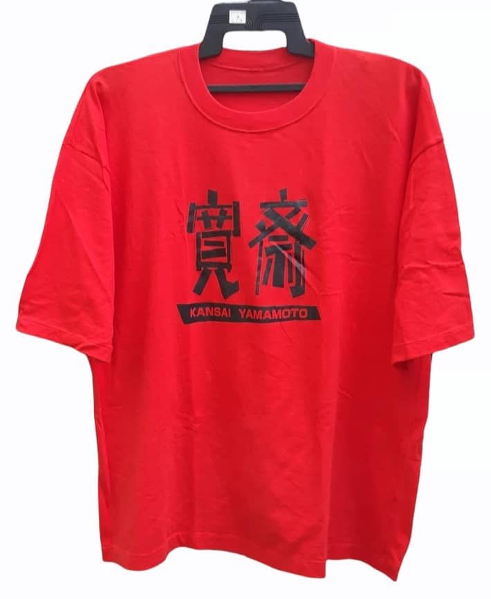 Kansai Yamamoto Rare!! KANSAI YAMAMOTO BIG LOGO T SHIRT Size US XL / EU 56 / 4 - 1 Thumbnail
