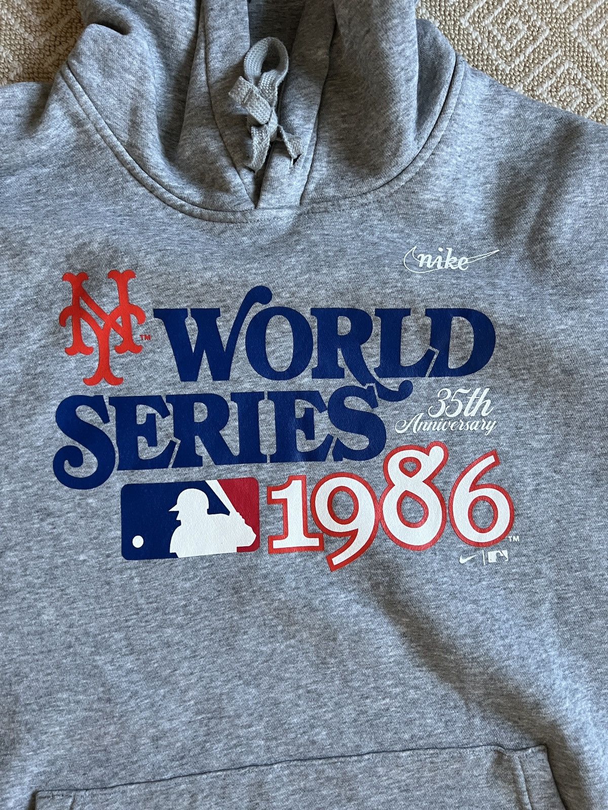 Nike Mets 1986 World Series Nike Hoodie Size US XXL / EU 58 / 5 - 3 Thumbnail