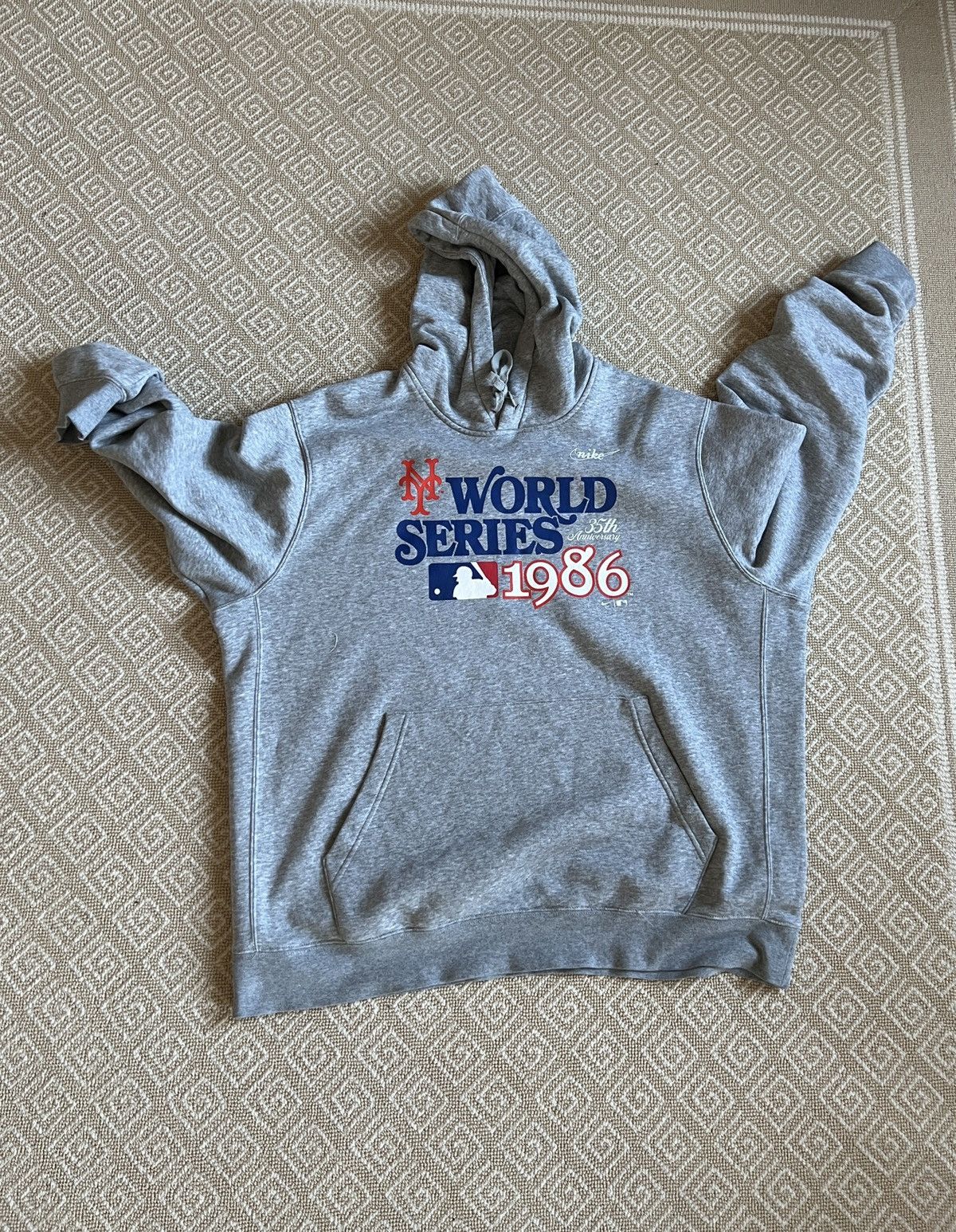 Nike Mets 1986 World Series Nike Hoodie Size US XXL / EU 58 / 5 - 1 Thumbnail