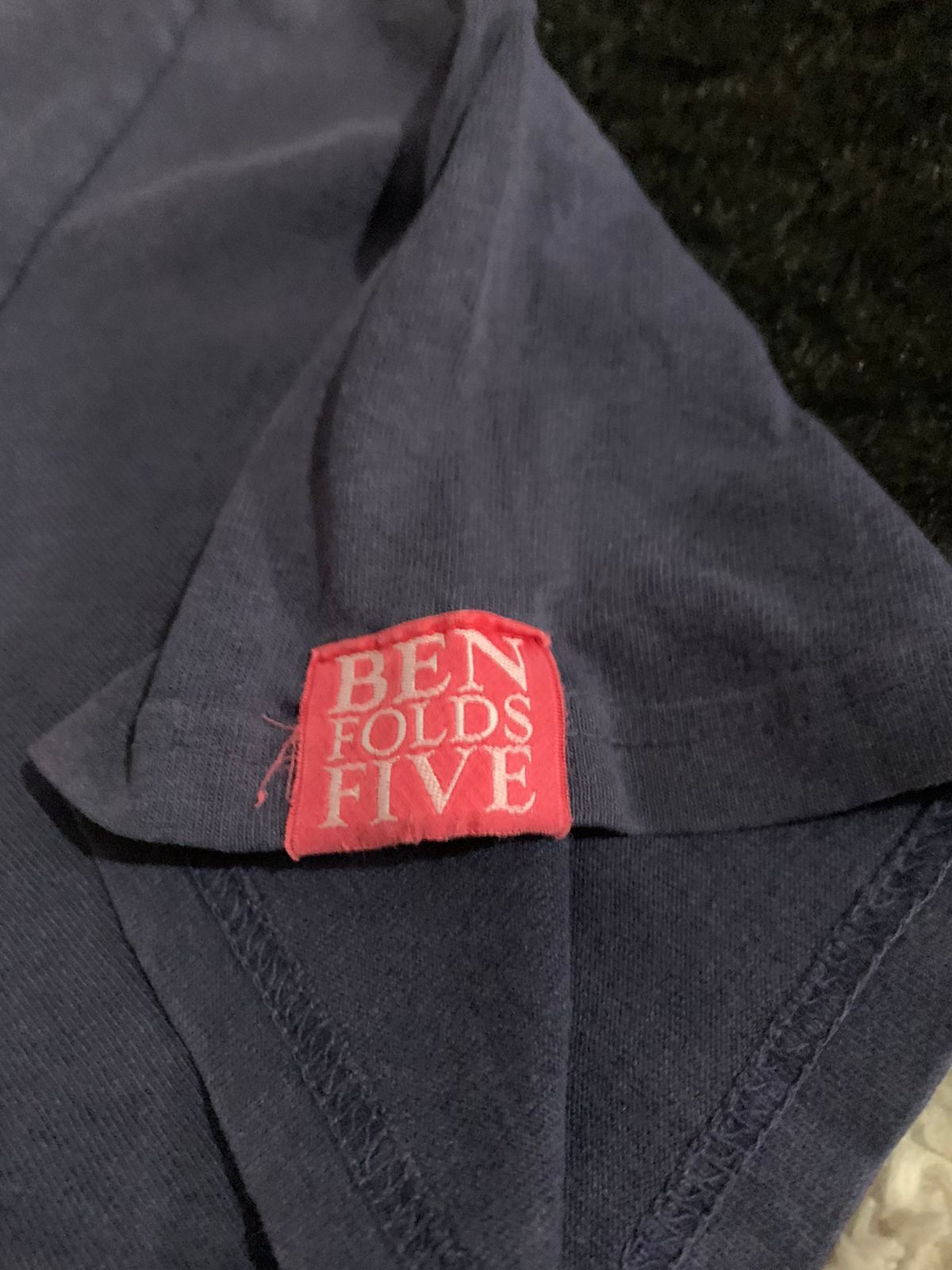 Anvil × Band Tees × Vintage Vintage 90s Ben Folds Five Tour Shirt Size US M / EU 48-50 / 2 - 4 Thumbnail