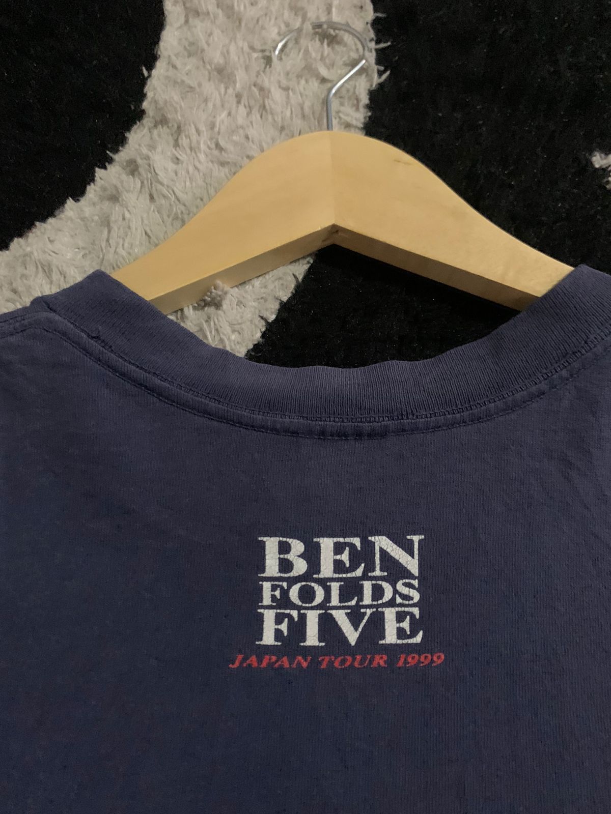 Anvil × Band Tees × Vintage Vintage 90s Ben Folds Five Tour Shirt Size US M / EU 48-50 / 2 - 5 Thumbnail