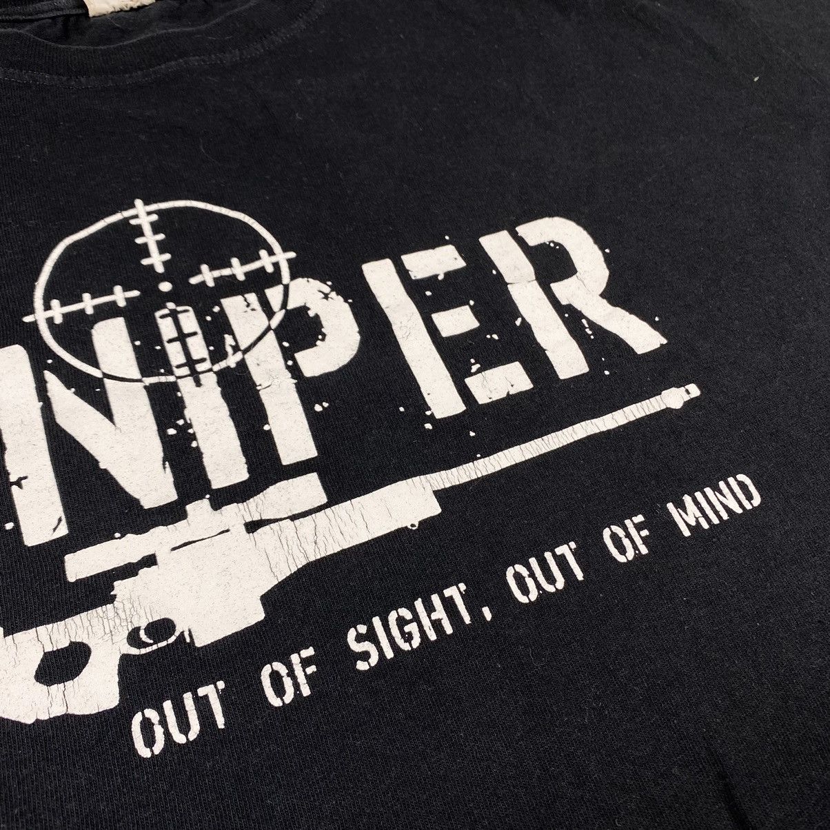 Anvil 90’s Vintage Anvil Sniper Weapons T Shirt Terron Style Hype Size US XL / EU 56 / 4 - 4 Thumbnail