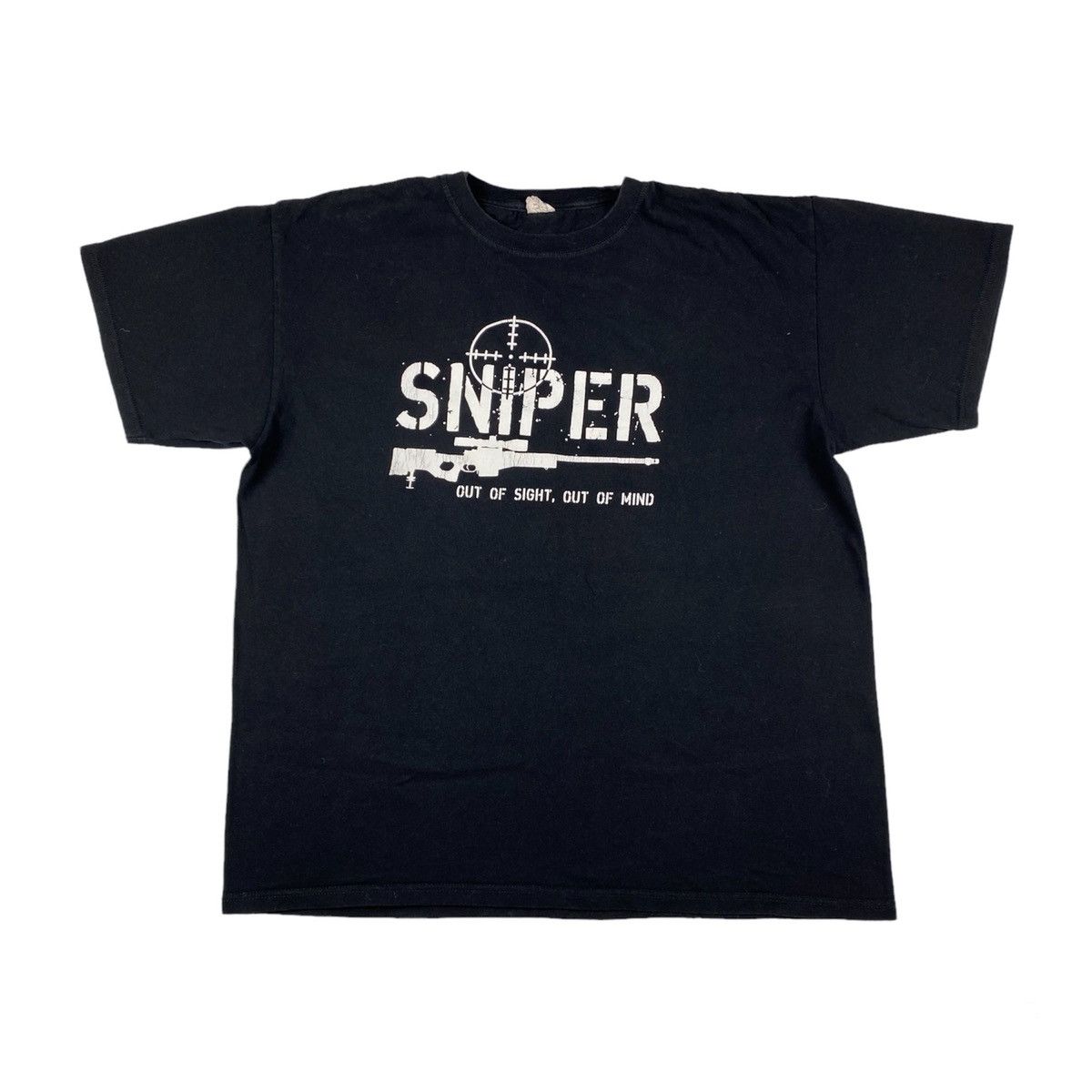 Anvil 90’s Vintage Anvil Sniper Weapons T Shirt Terron Style Hype Size US XL / EU 56 / 4 - 1 Thumbnail