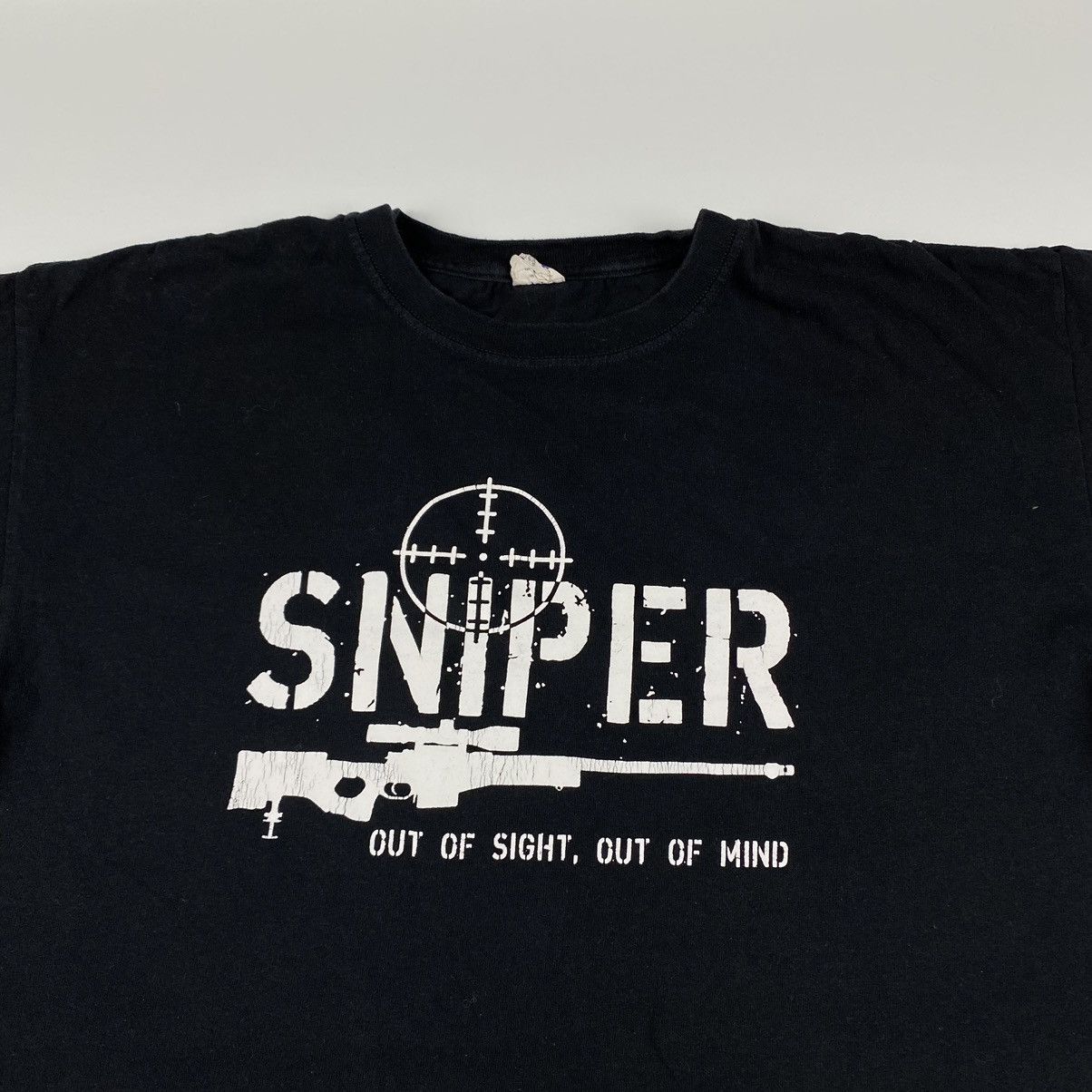 Anvil 90’s Vintage Anvil Sniper Weapons T Shirt Terron Style Hype Size US XL / EU 56 / 4 - 2 Thumbnail