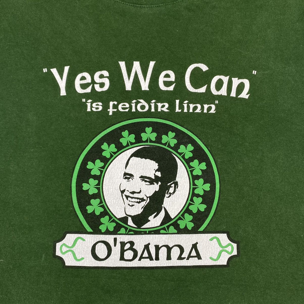 Rap Tees 2008 Vintage Obama T Shirt Yes We Can Weed Band Tee Size US S / EU 44-46 / 1 - 4 Thumbnail