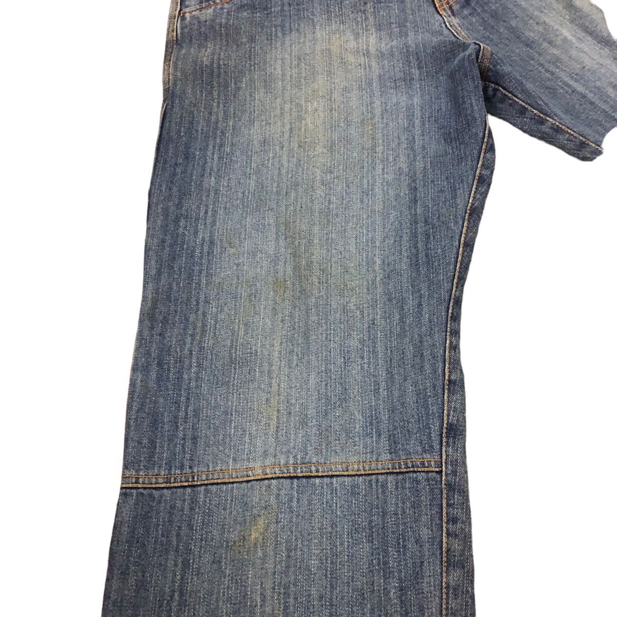 JNCO Vintage Conart Double Knee hip hop loose jeans mudwash jeans Size US 34 / EU 50 - 7 Thumbnail