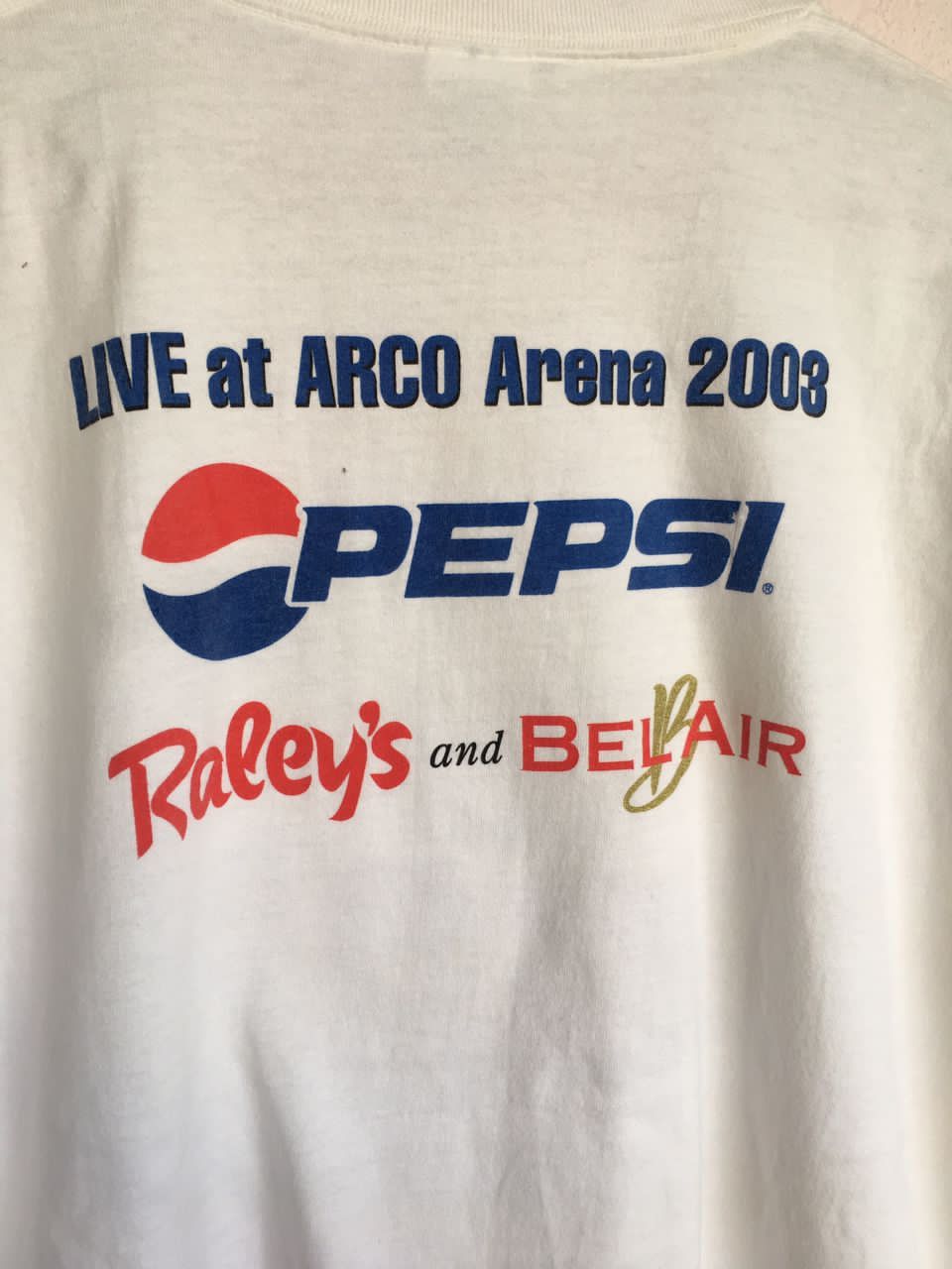 Fruit Of The Loom × Pepsi × Vintage Vintage Sacramento Kings Baseketball Playoff 2003 Size US XL / EU 56 / 4 - 5 Thumbnail