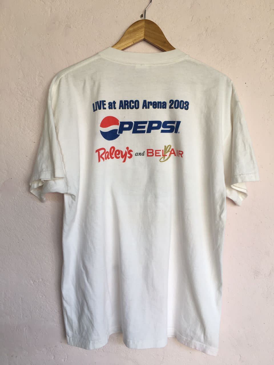 Fruit Of The Loom × Pepsi × Vintage Vintage Sacramento Kings Baseketball Playoff 2003 Size US XL / EU 56 / 4 - 2 Thumbnail