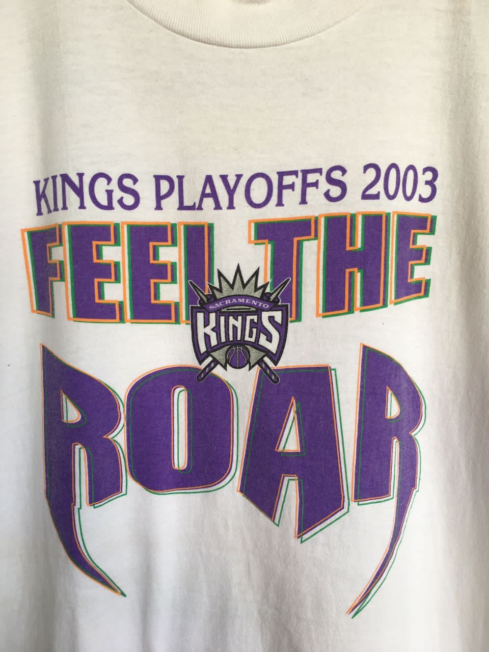 Fruit Of The Loom × Pepsi × Vintage Vintage Sacramento Kings Baseketball Playoff 2003 Size US XL / EU 56 / 4 - 4 Thumbnail