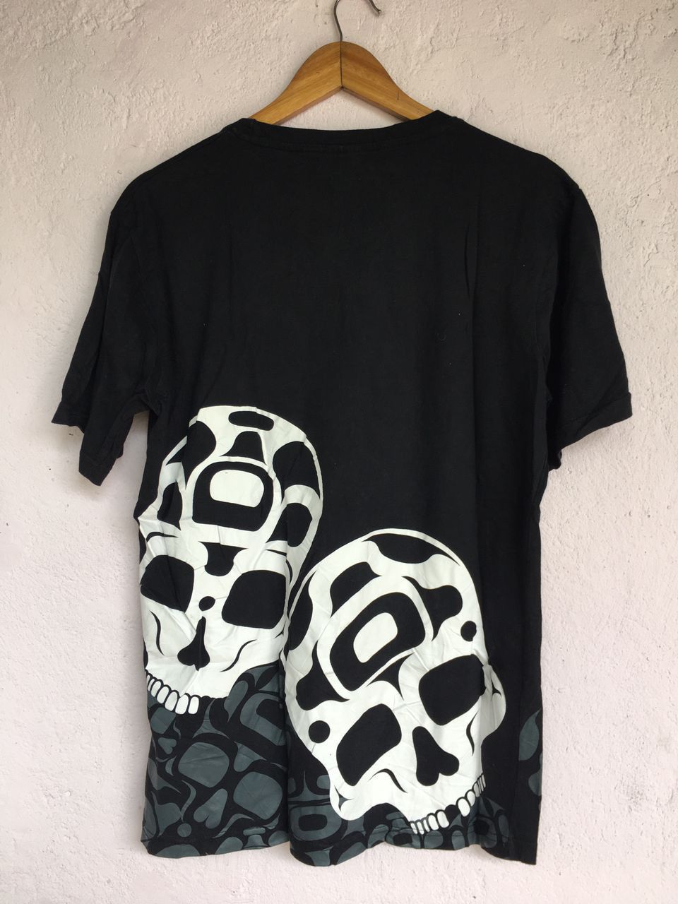Other Art Andy Everson Skull black shirt Size US L / EU 52-54 / 3 - 2 Thumbnail