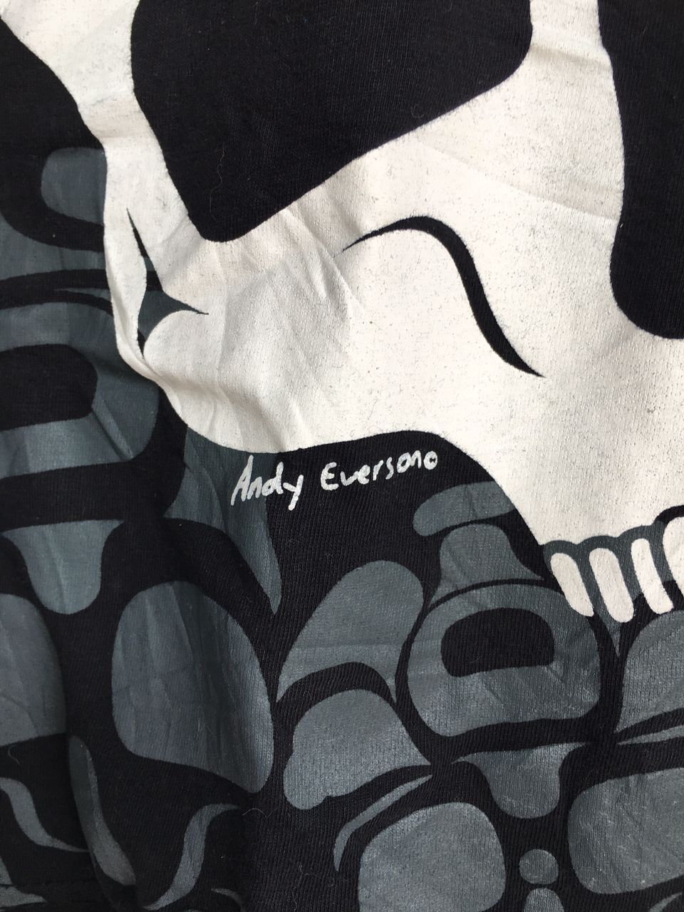 Other Art Andy Everson Skull black shirt Size US L / EU 52-54 / 3 - 5 Thumbnail
