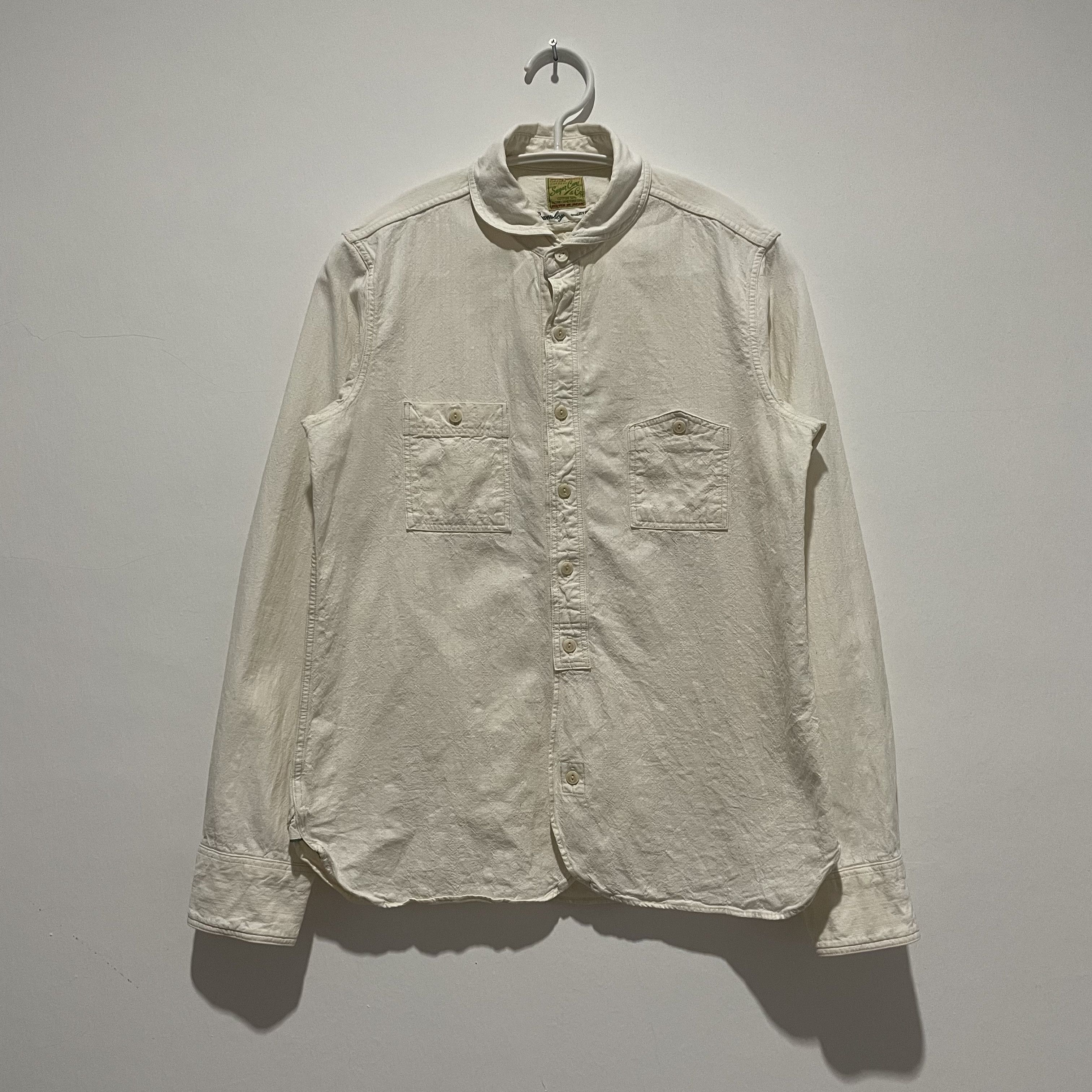 Beams Plus Vintage Sugar Cane x Beams Boy Chambray Size US S / EU 44-46 / 1 - 1 Thumbnail