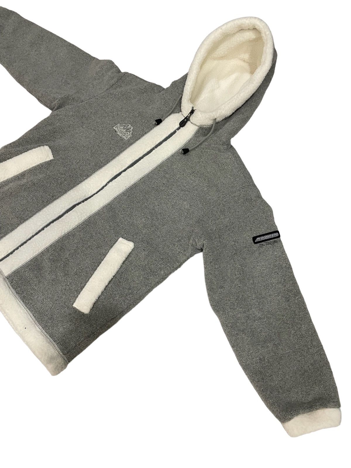 Kappa Vintage Kappa Fleece Jacket Hoodie Size US M / EU 48-50 / 2 - 5 Thumbnail