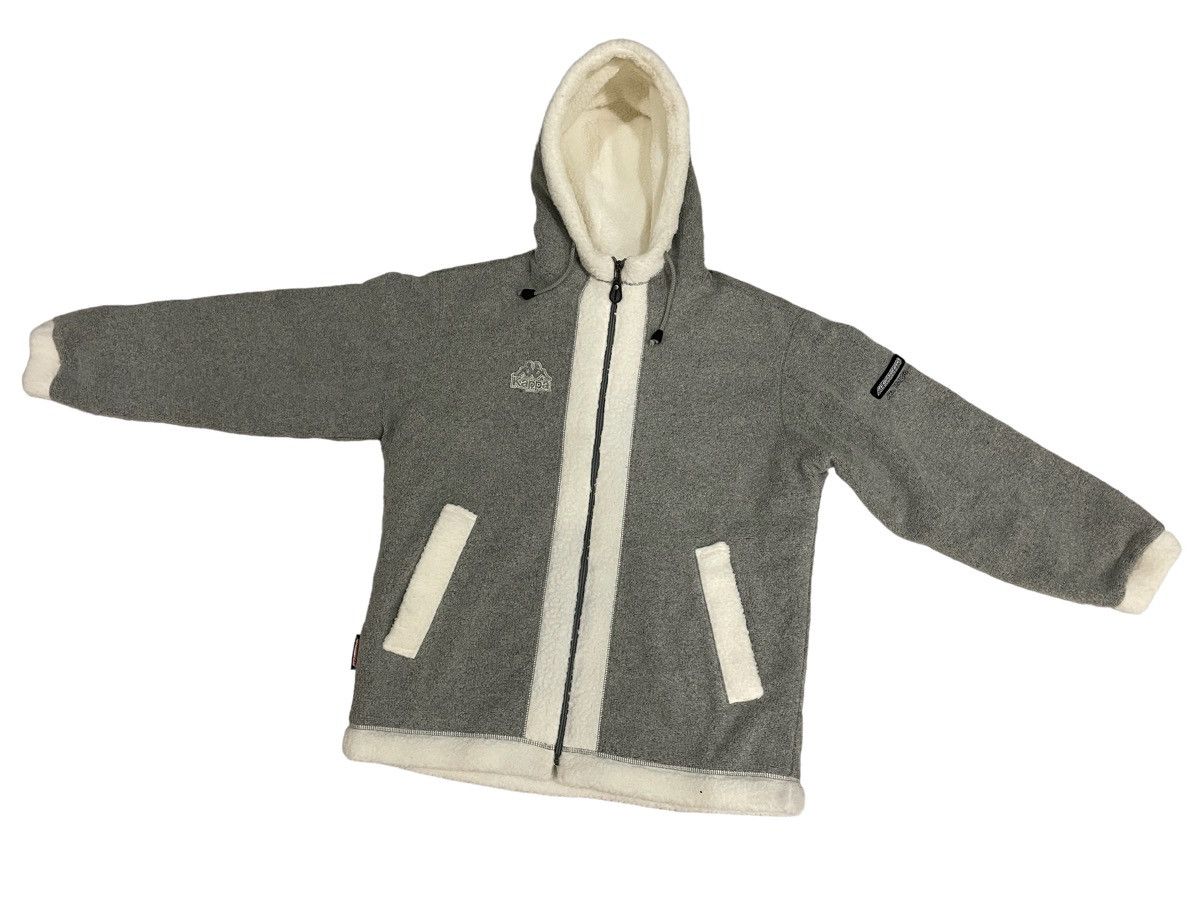 Kappa Vintage Kappa Fleece Jacket Hoodie Size US M / EU 48-50 / 2 - 1 Thumbnail