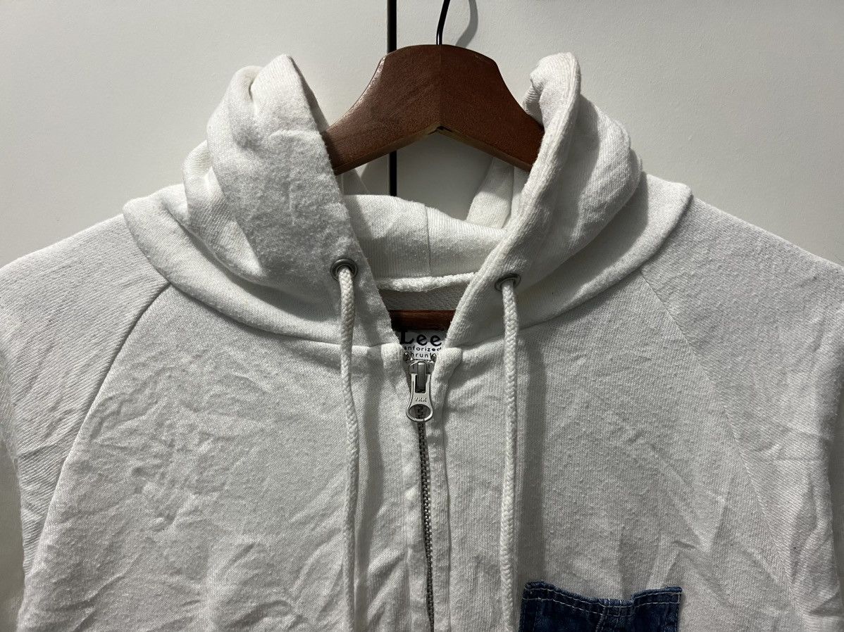 Lee Vintage Lee Sanforized Shrunk Denim Hoodie/Sweater Size US L / EU 52-54 / 3 - 2 Thumbnail