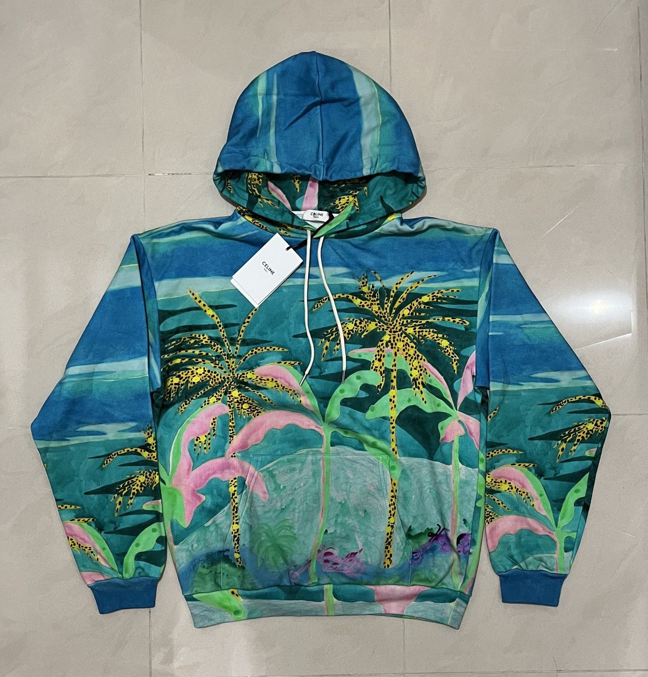 Celine × Hedi Slimane New - Celine x Tyson Reeder print