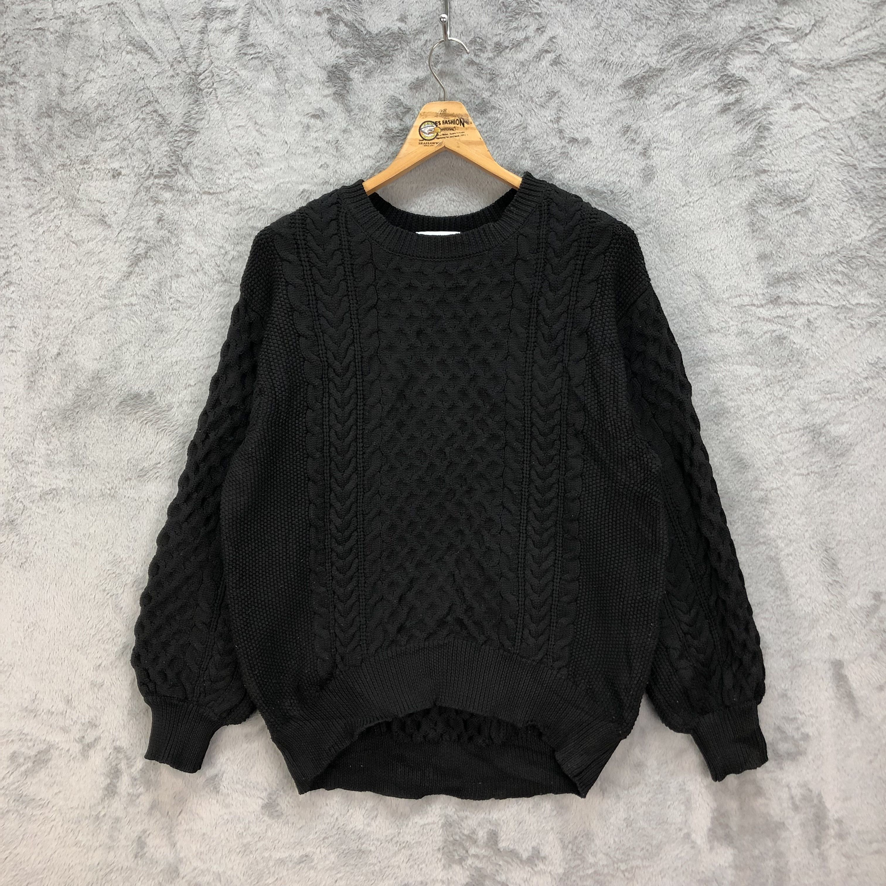 Global Work Global Work Abstract Knitted Sweatshirt #5491-193 Size M / US 6-8 / IT 42-44 - 1 Thumbnail