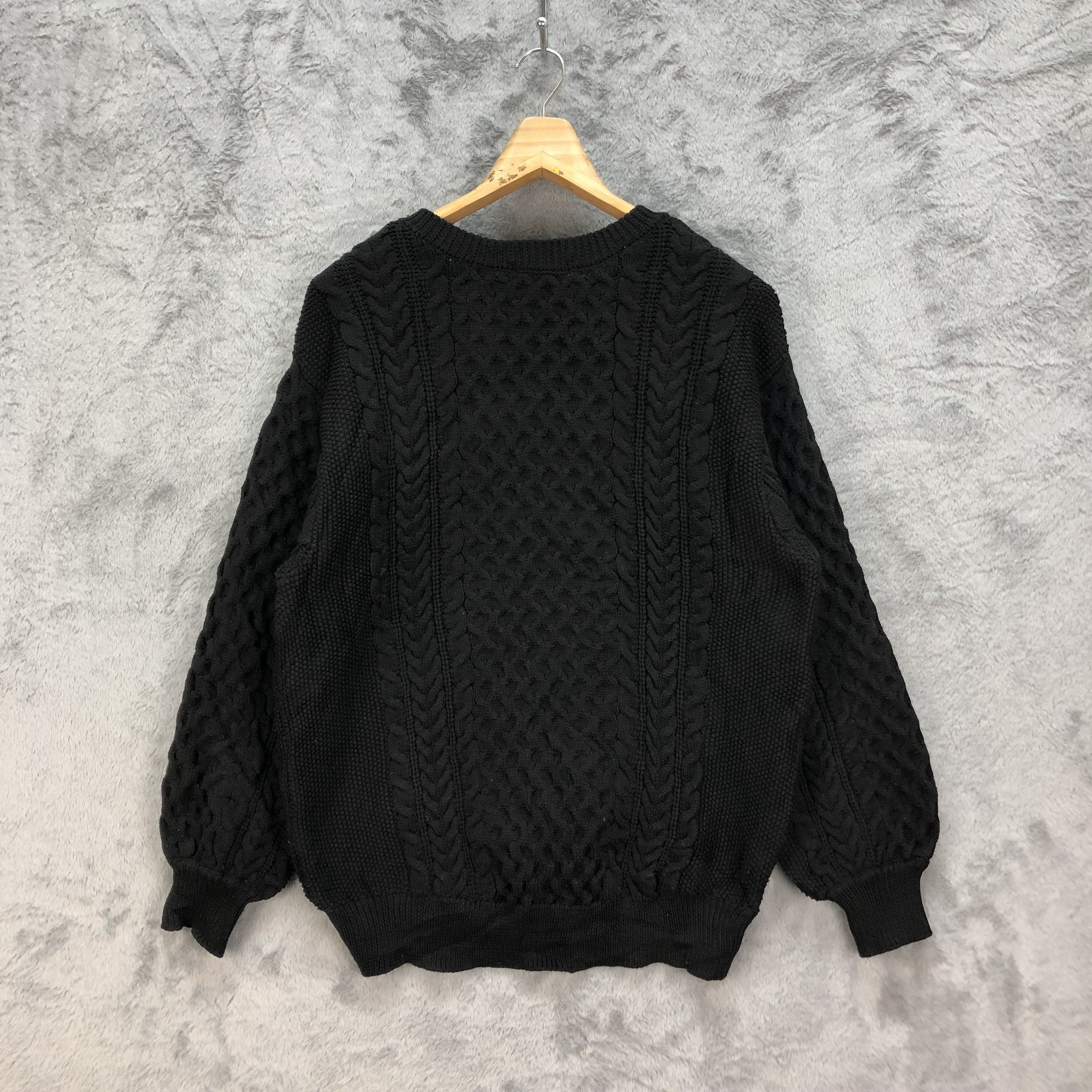 Global Work Global Work Abstract Knitted Sweatshirt #5491-193 Size M / US 6-8 / IT 42-44 - 8 Thumbnail