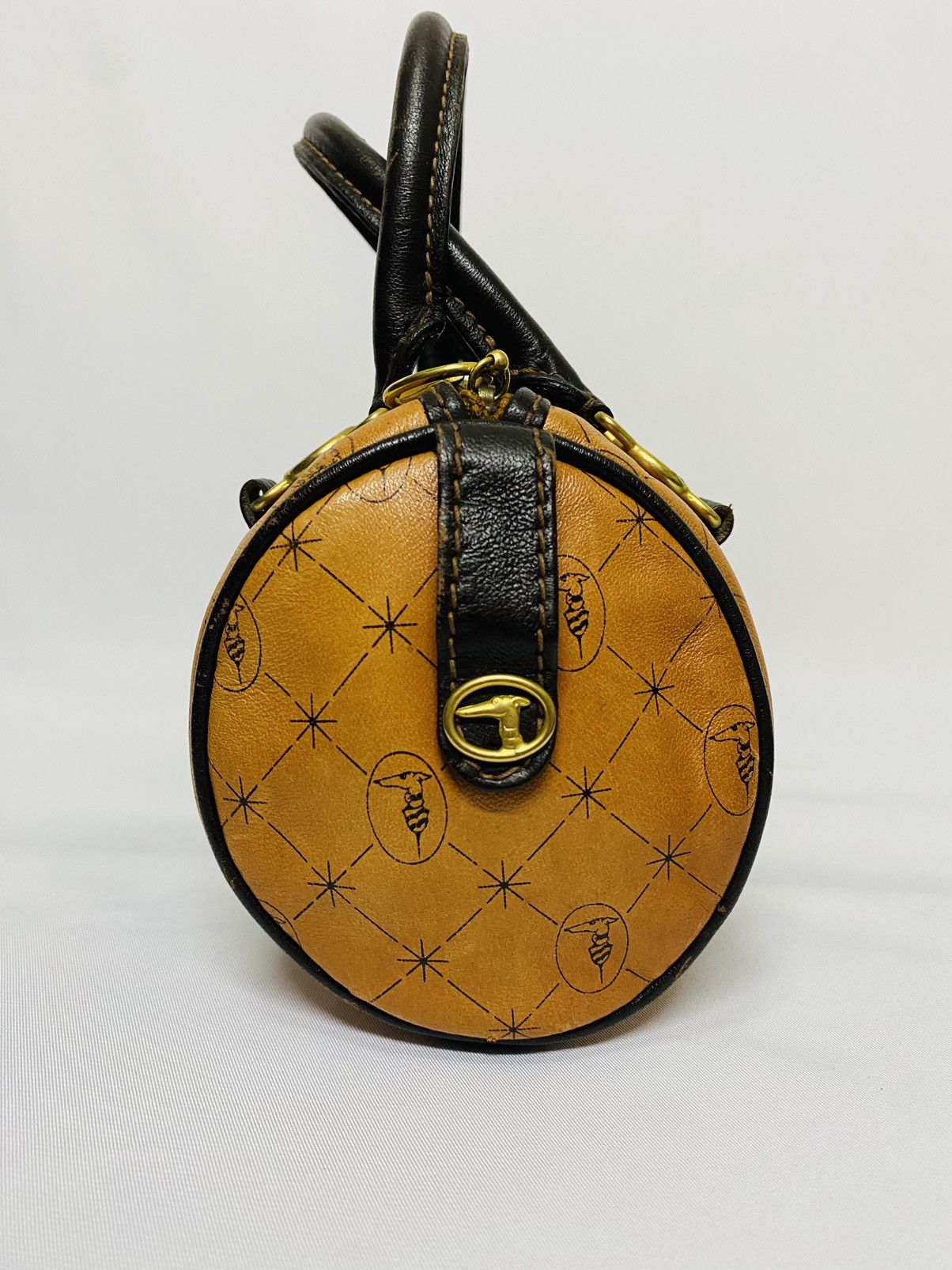 Designer × Trussardi × Vintage STEALS🔥TRUSSARDI BOSTON BAG Size ONE SIZE - 3 Thumbnail