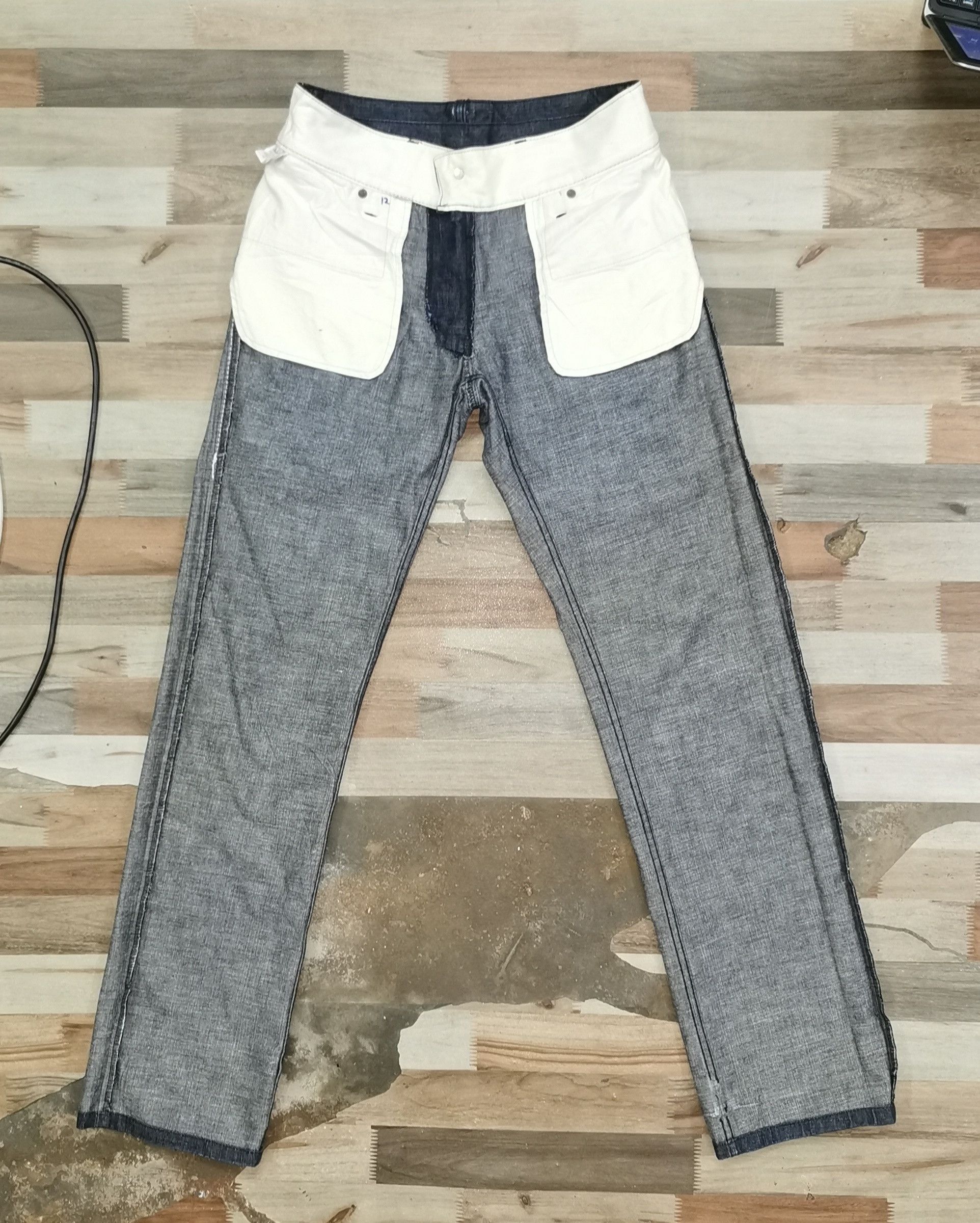 Final Home Final Home Issey Miyake Denim Jeans Size US 30 / EU 46 - 16 Thumbnail