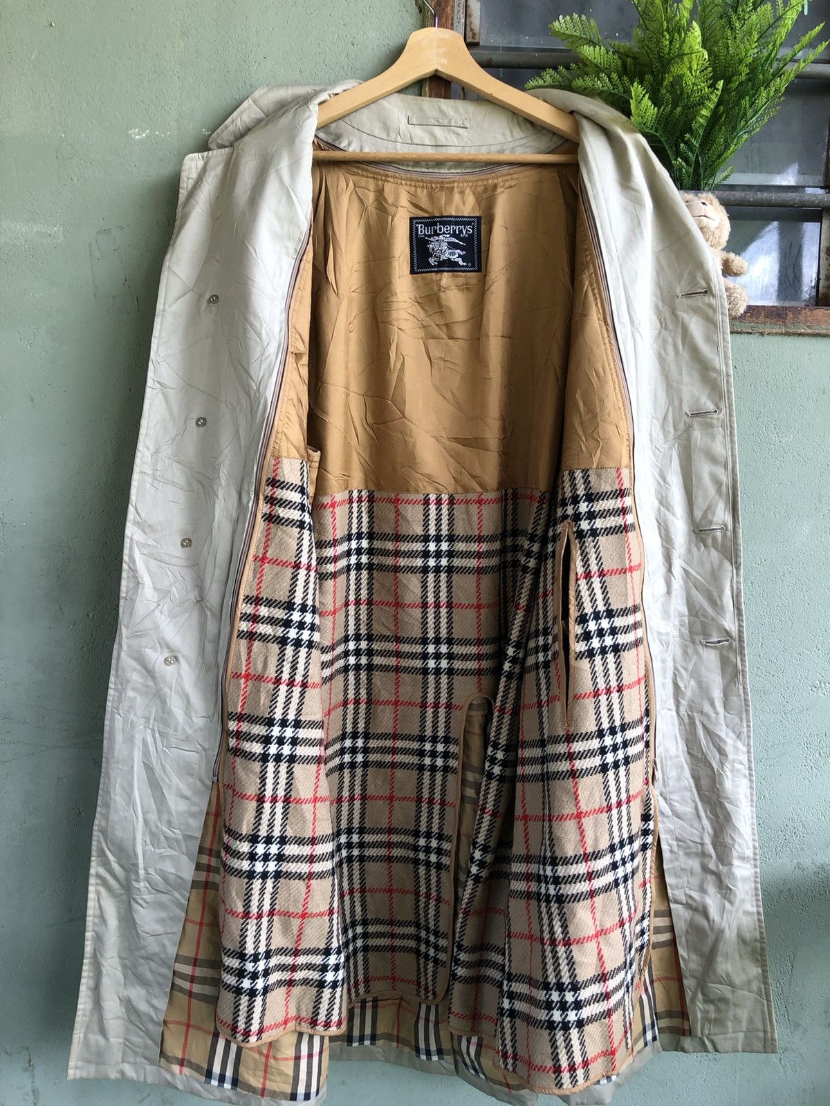 Rare vintage burberrys's trenchcoats Novacheck Jacket