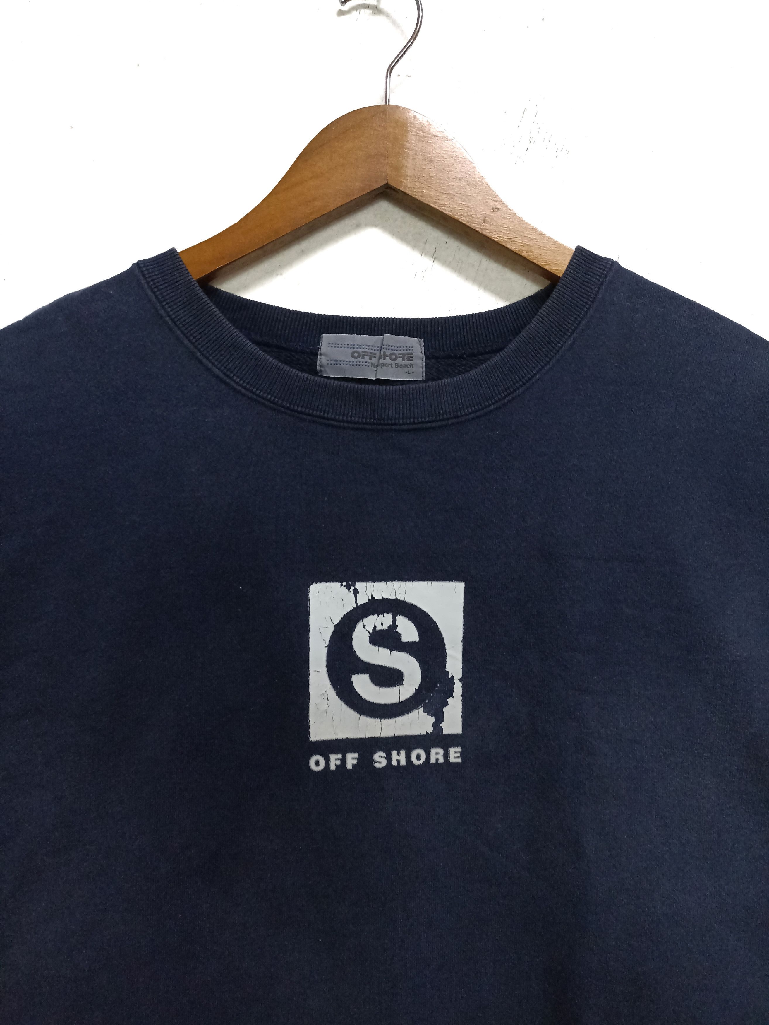 Japanese Brand Off Shore sweatshirt hawaii Size US L / EU 52-54 / 3 - 3 Thumbnail