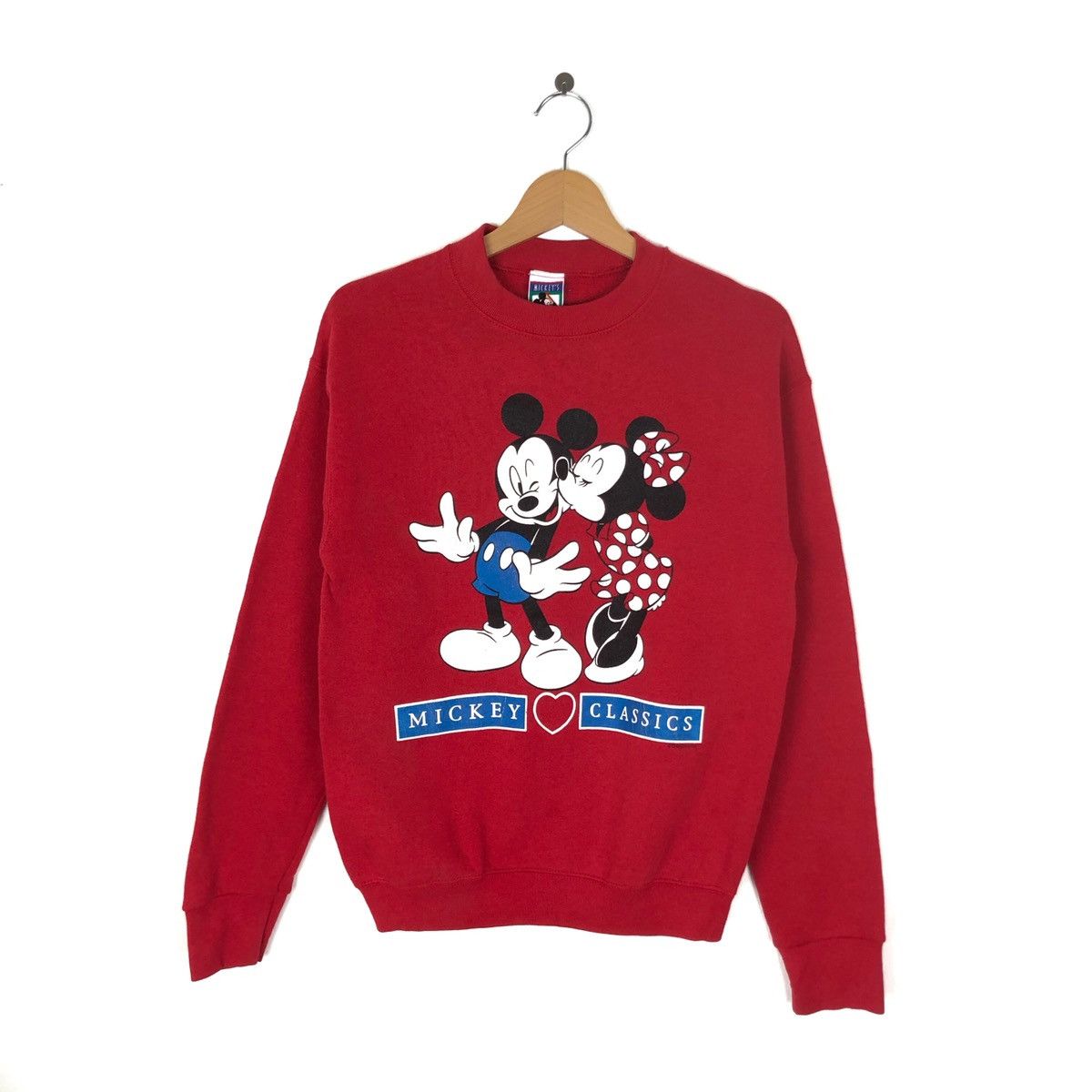 Disney Disney Mickey Classic Big Logo Sweatshirt Size US M / EU 48-50 / 2 - 1 Thumbnail
