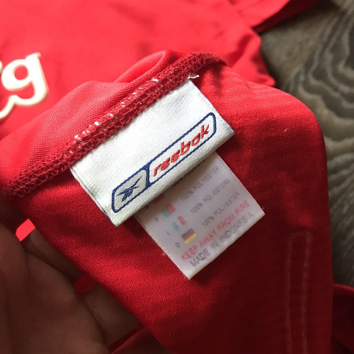 Reebok × Vintage 2000s Vintage Liverpool FC Reebok Carlsberg Soccer Jersey 02 Size US XXL / EU 58 / 5 - 6 Thumbnail