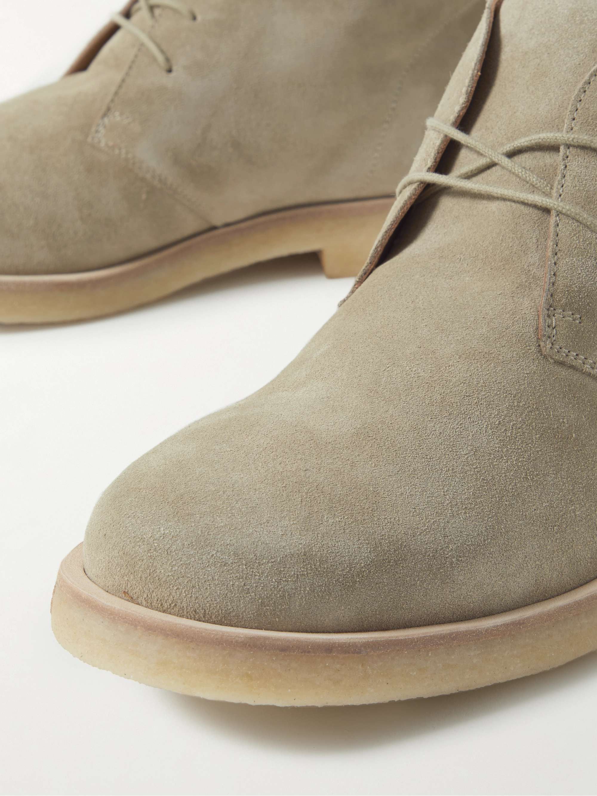 Common Projects COMMON PROJECTS Suede Chukka Boots Taupe 2337 0240 Size US 7 / EU 40 - 4 Thumbnail