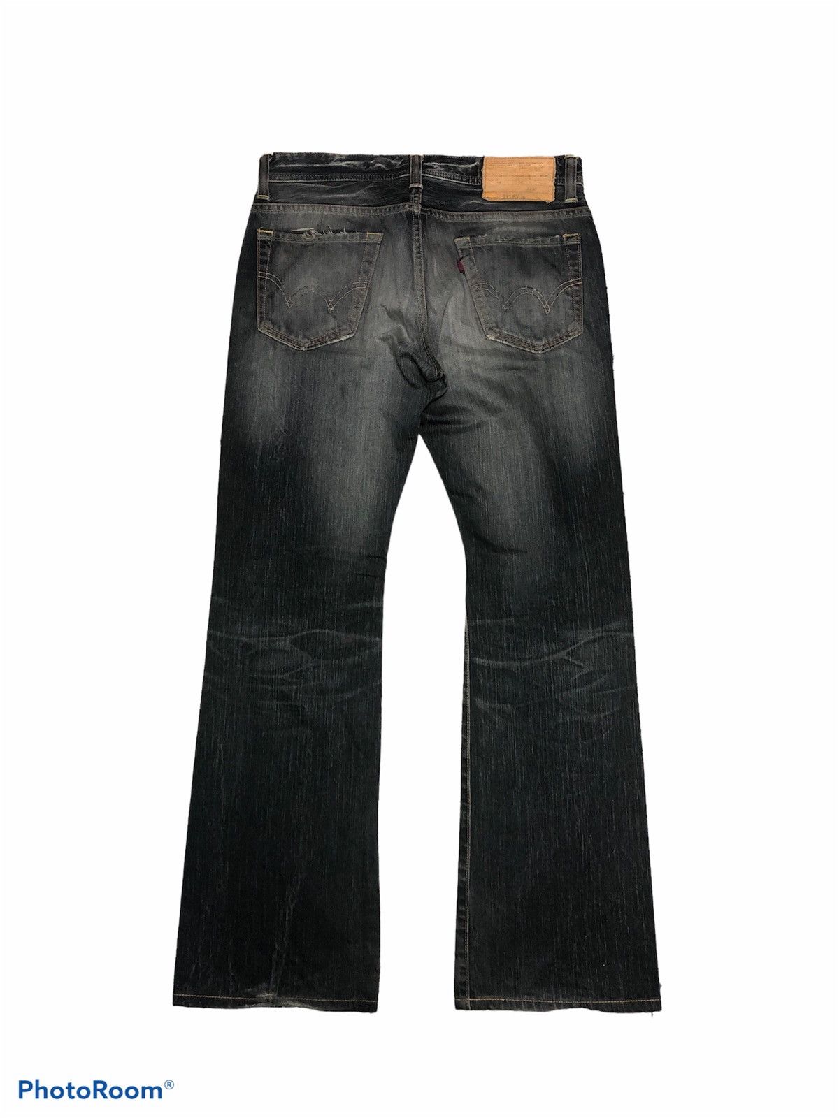 Edwin FLARED⚡️⚡️EDWIN WASHED BLACK DENIM Size US 32 / EU 48 - 2 Thumbnail
