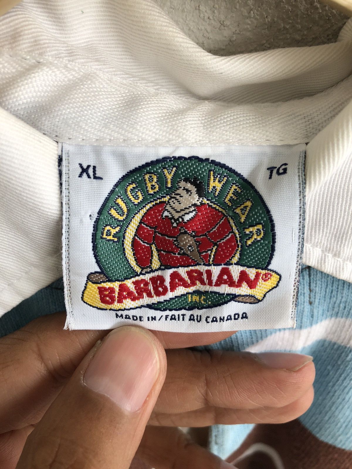 Barbarian BARBARIAN Rugby wear Shirt Size US XL / EU 56 / 4 - 5 Thumbnail