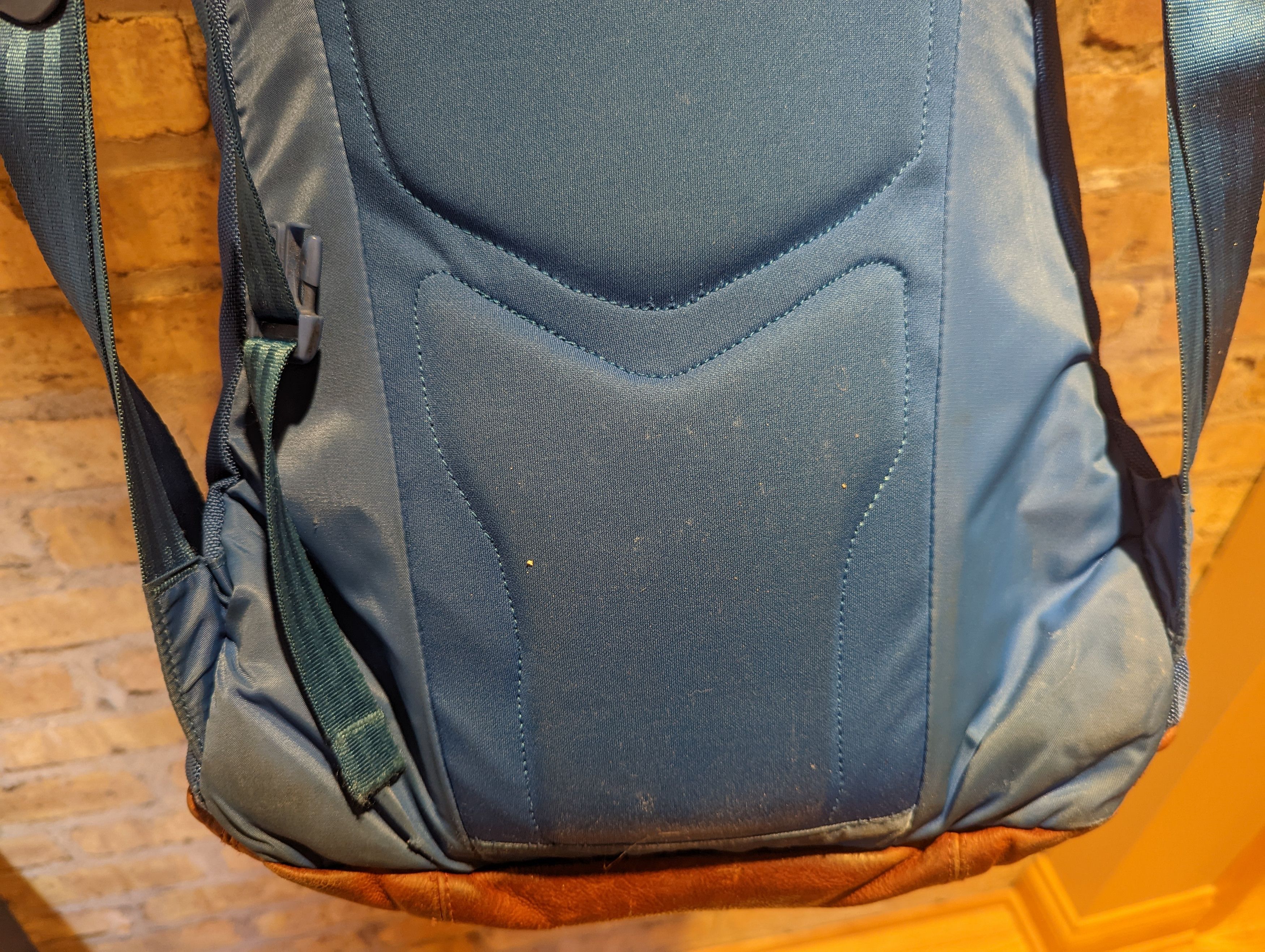 Visvim Visvim Ballistic 22L Backpack Cordura Blue Brown Leather Size ONE SIZE - 18 Thumbnail