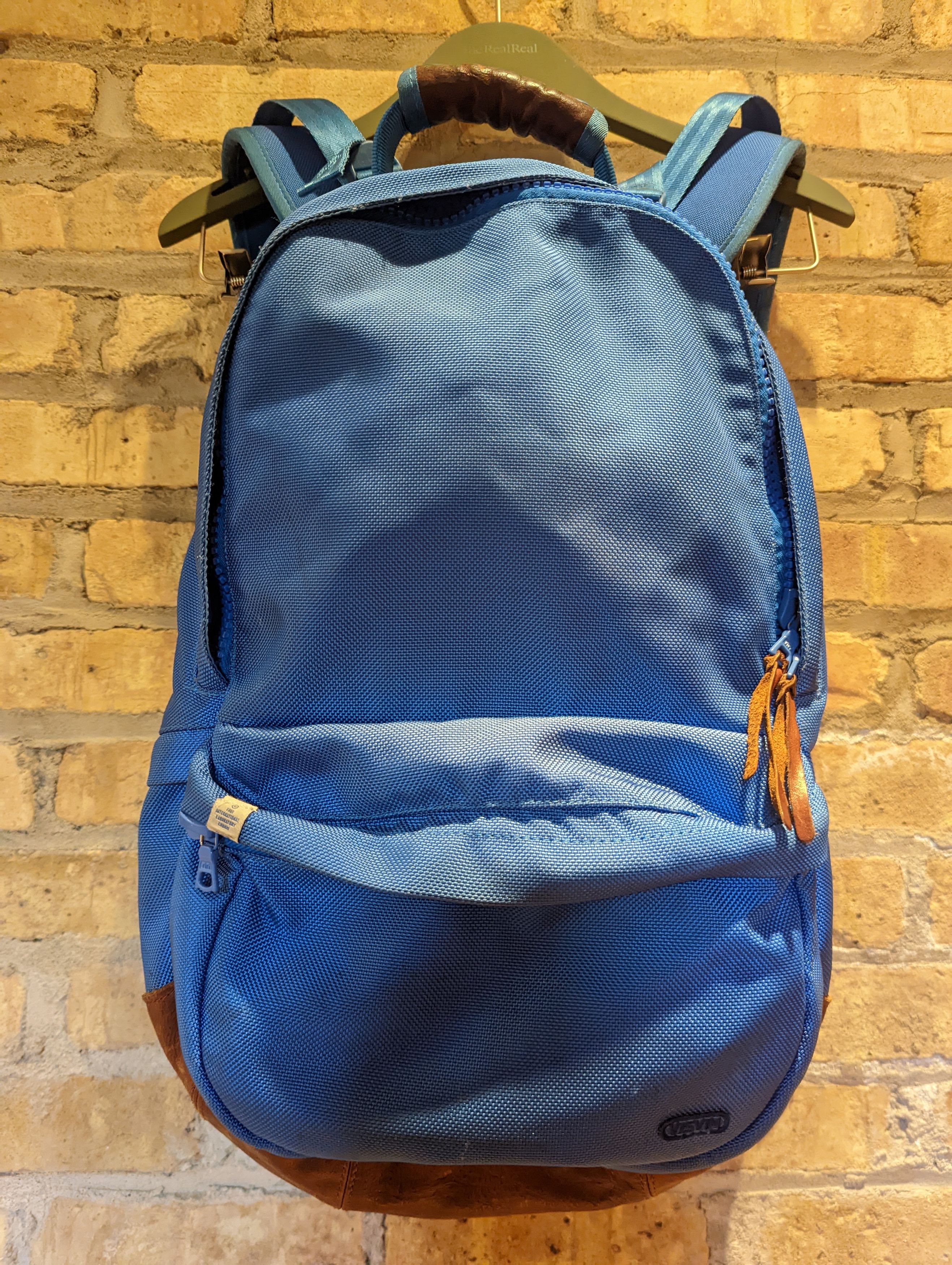 Visvim Visvim Ballistic 22L Backpack Cordura Blue Brown Leather Size ONE SIZE - 5 Thumbnail