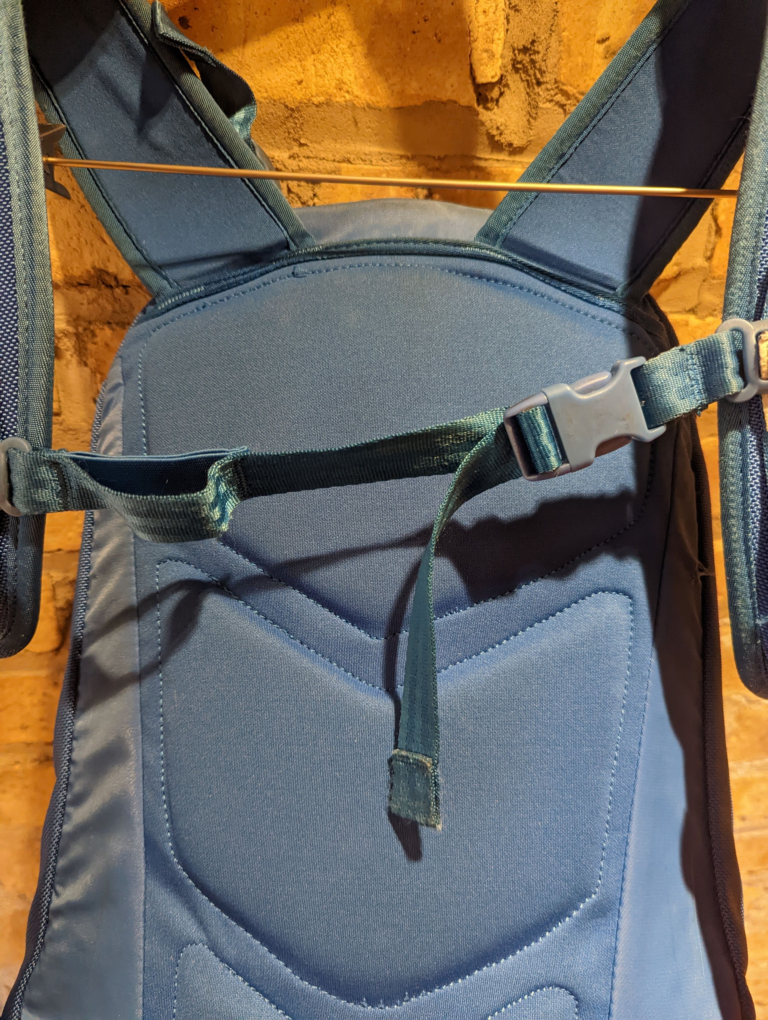 Visvim Visvim Ballistic 22L Backpack Cordura Blue Brown Leather Size ONE SIZE - 22 Thumbnail