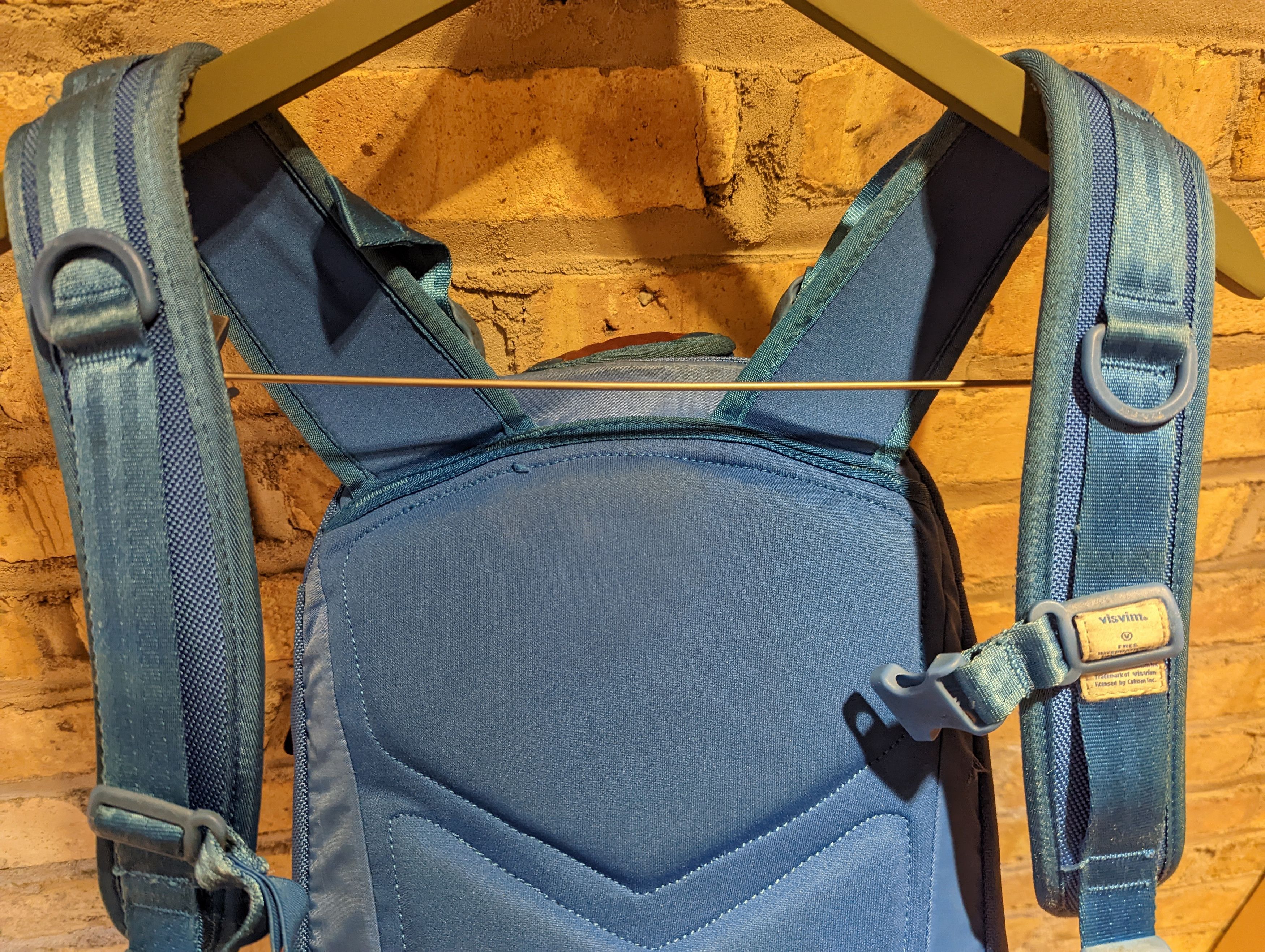 Visvim Visvim Ballistic 22L Backpack Cordura Blue Brown Leather Size ONE SIZE - 17 Thumbnail