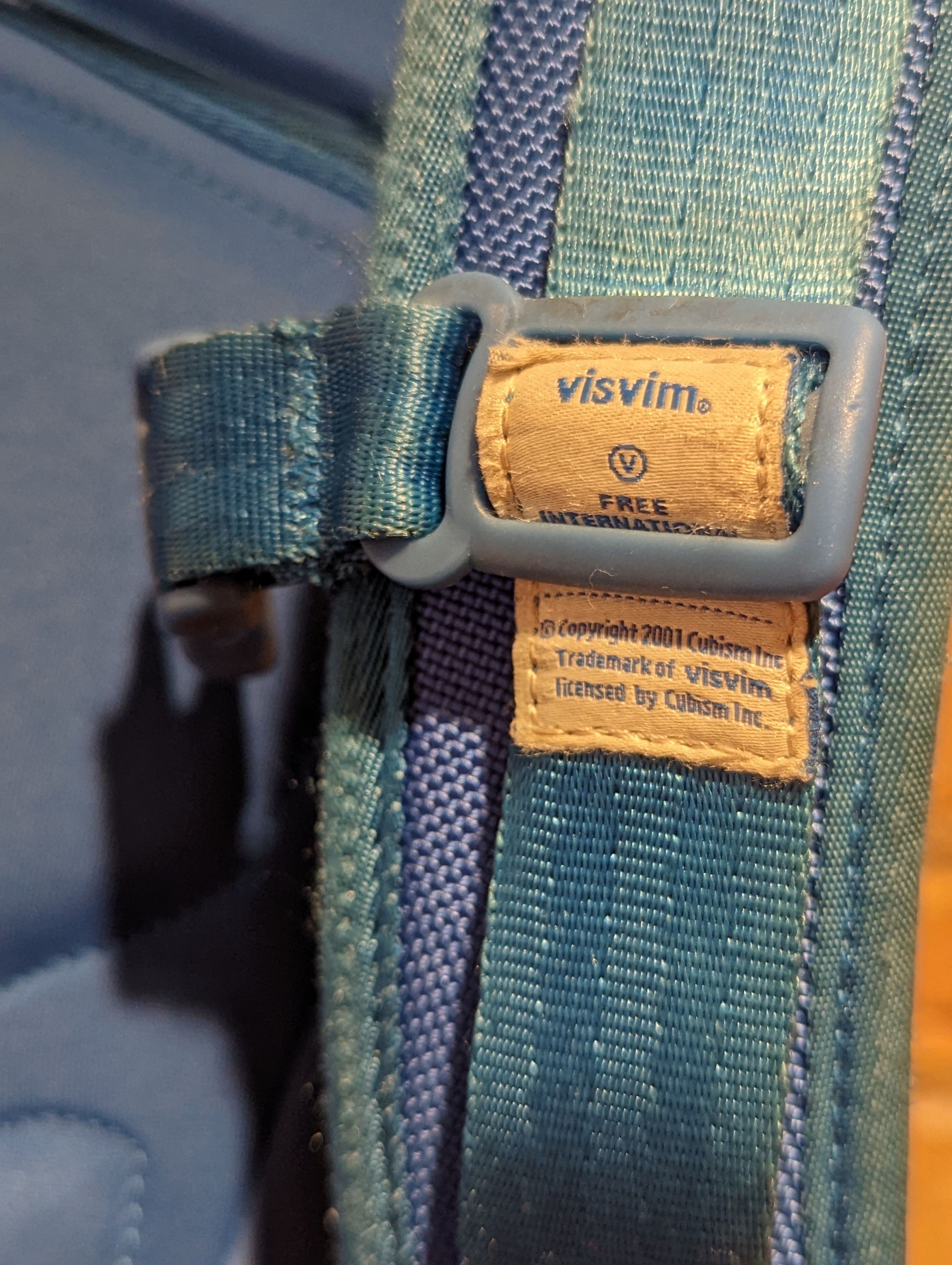 Visvim Visvim Ballistic 22L Backpack Cordura Blue Brown Leather Size ONE SIZE - 21 Thumbnail